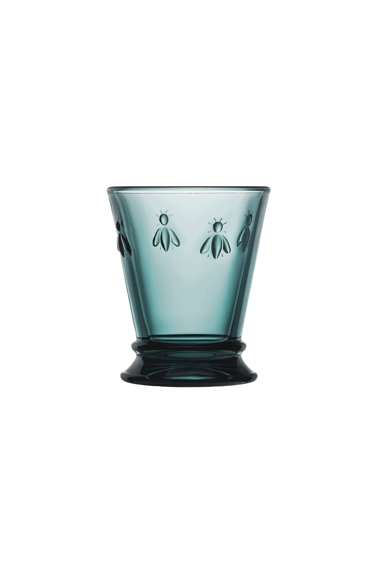 Vannglass Dark Blue Abeille 6 glass La Rochere Blå
