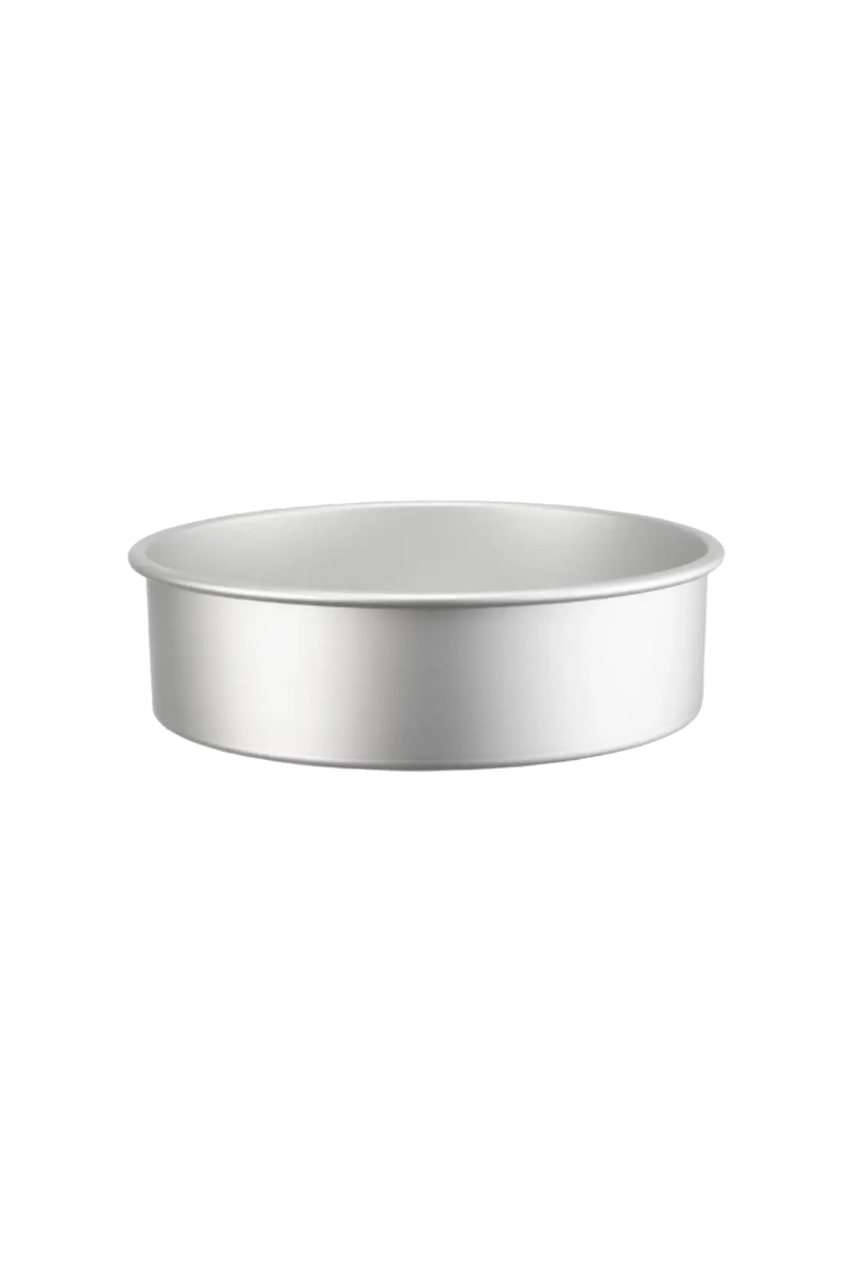 Rund kakepanne 25 cm anodisert aluminium Heirol Sølvfarget
