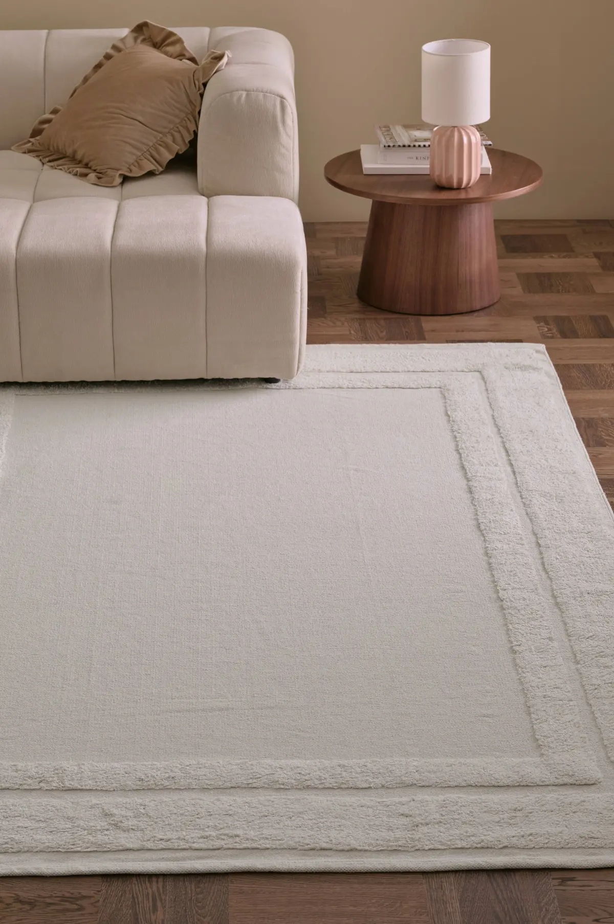 Bomullsteppe Alice Hvit