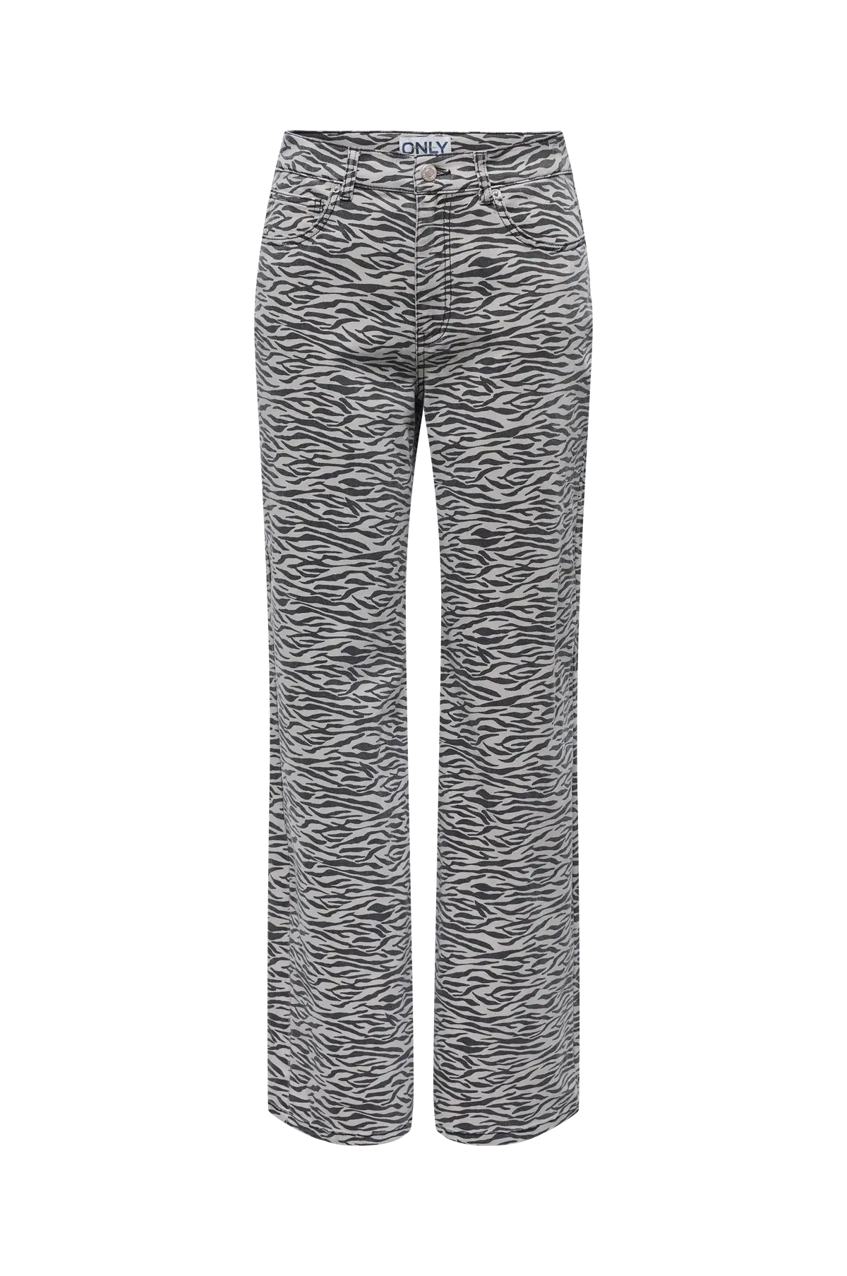 Jeans onlMadison HW Wide Animal CC P String