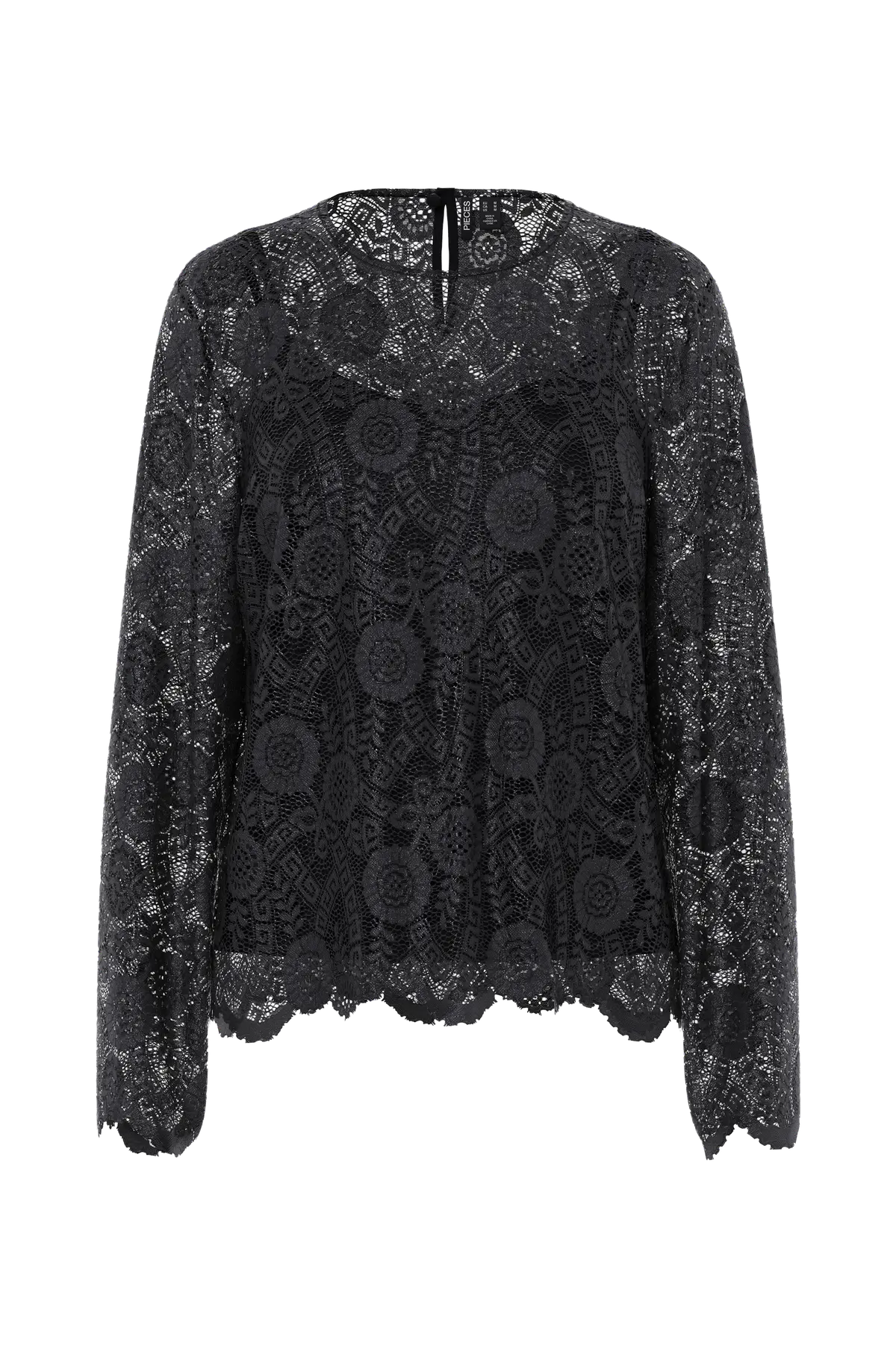 Topp pcOlline LS Lace Black