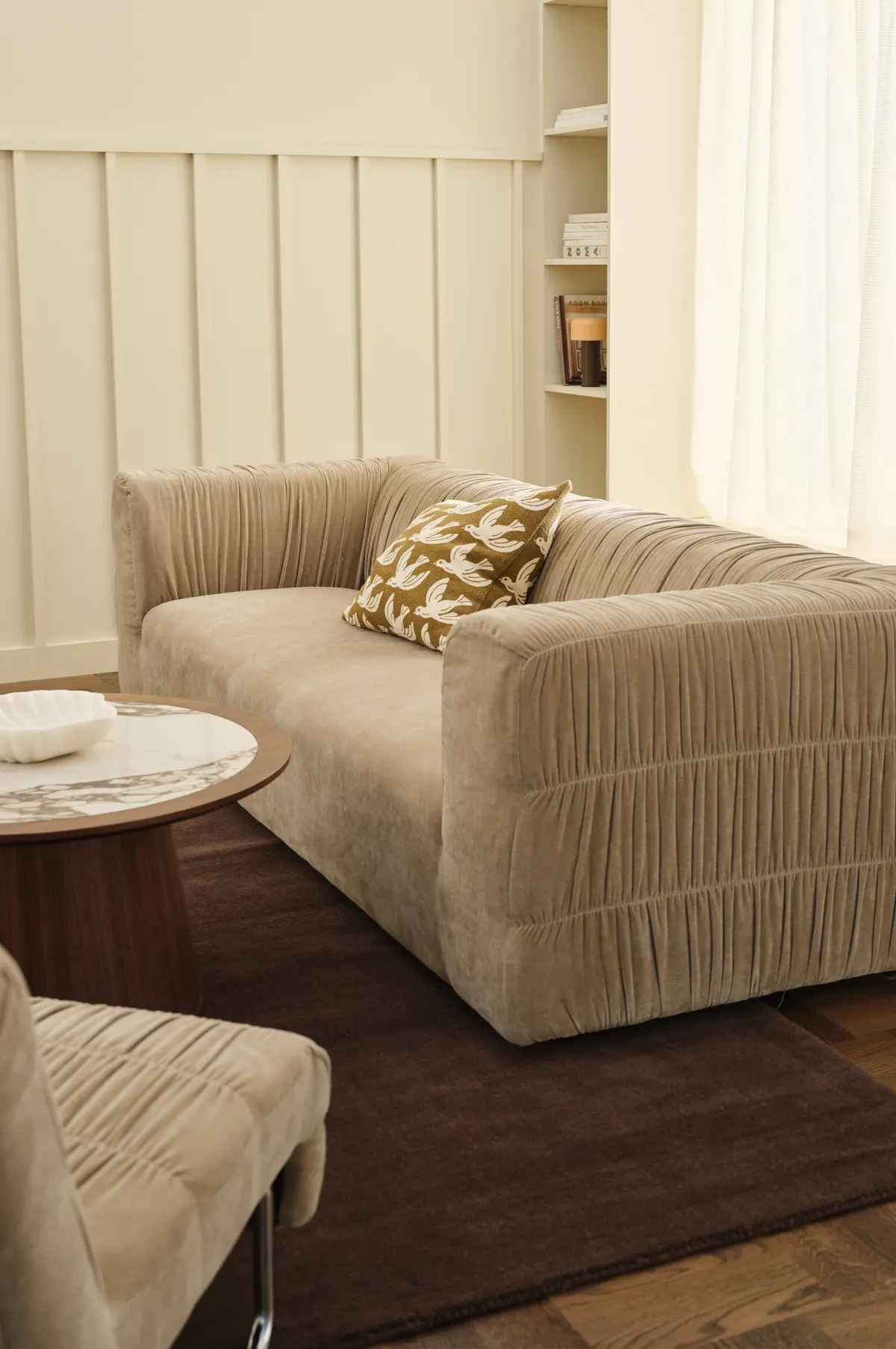 Sofa Vellin 3-seters Beige farge
