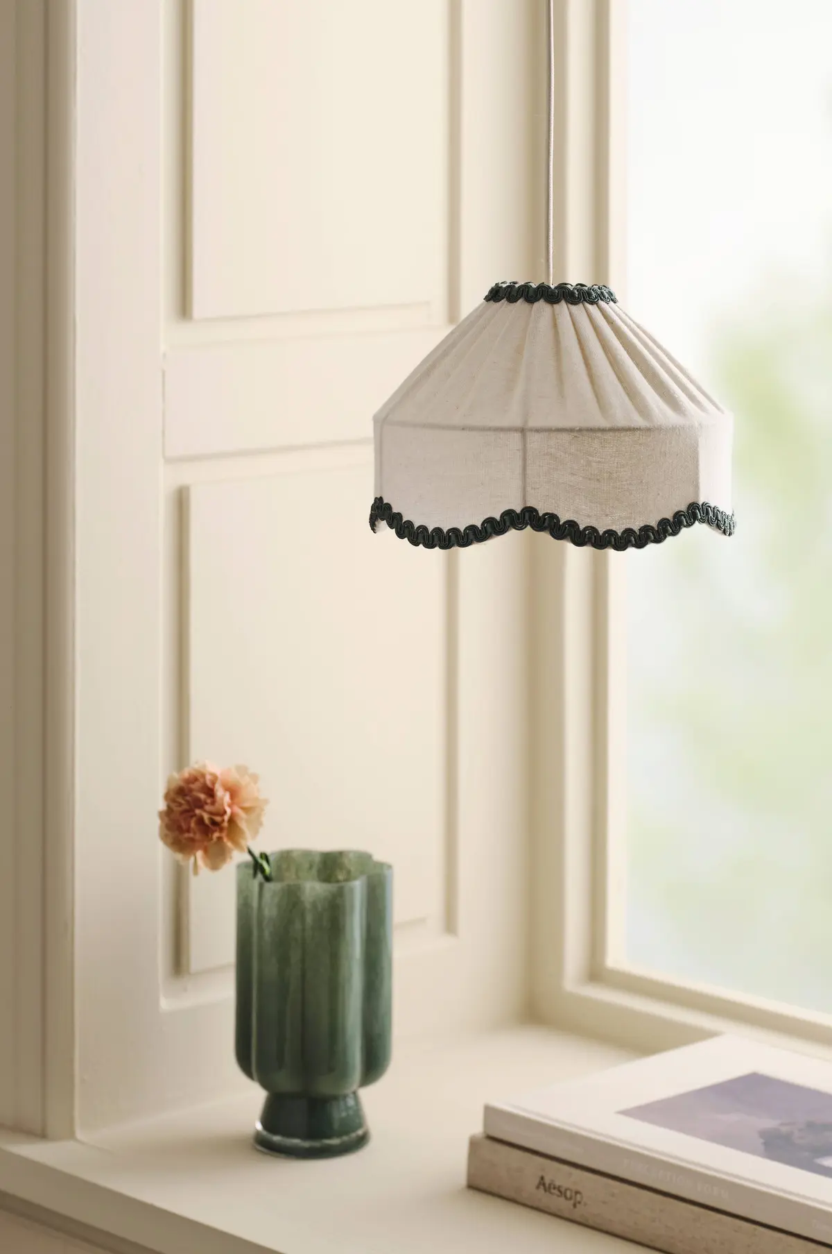 Vinduslampe Linnea beige