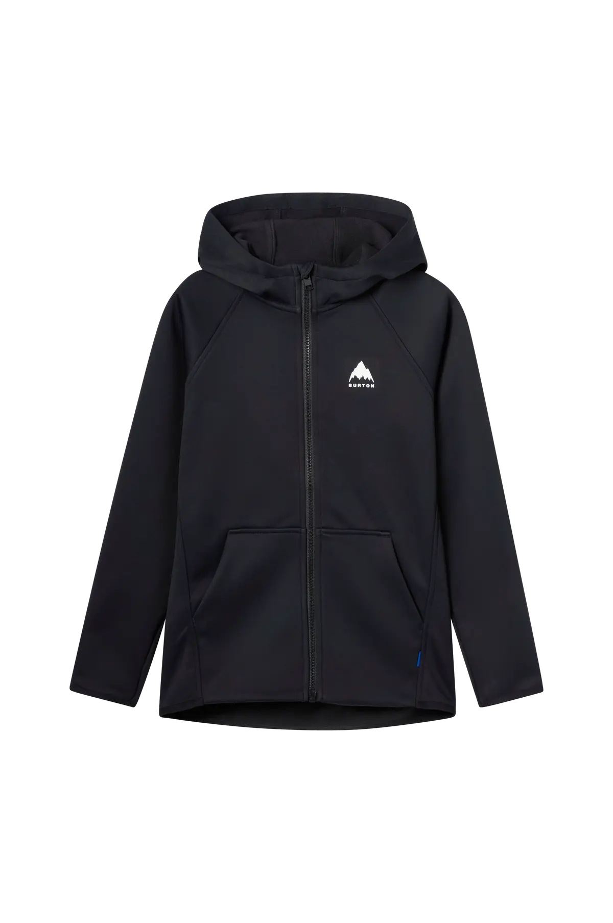 Fleecetrøye Kids Crown Weatherproof Full-zip True black