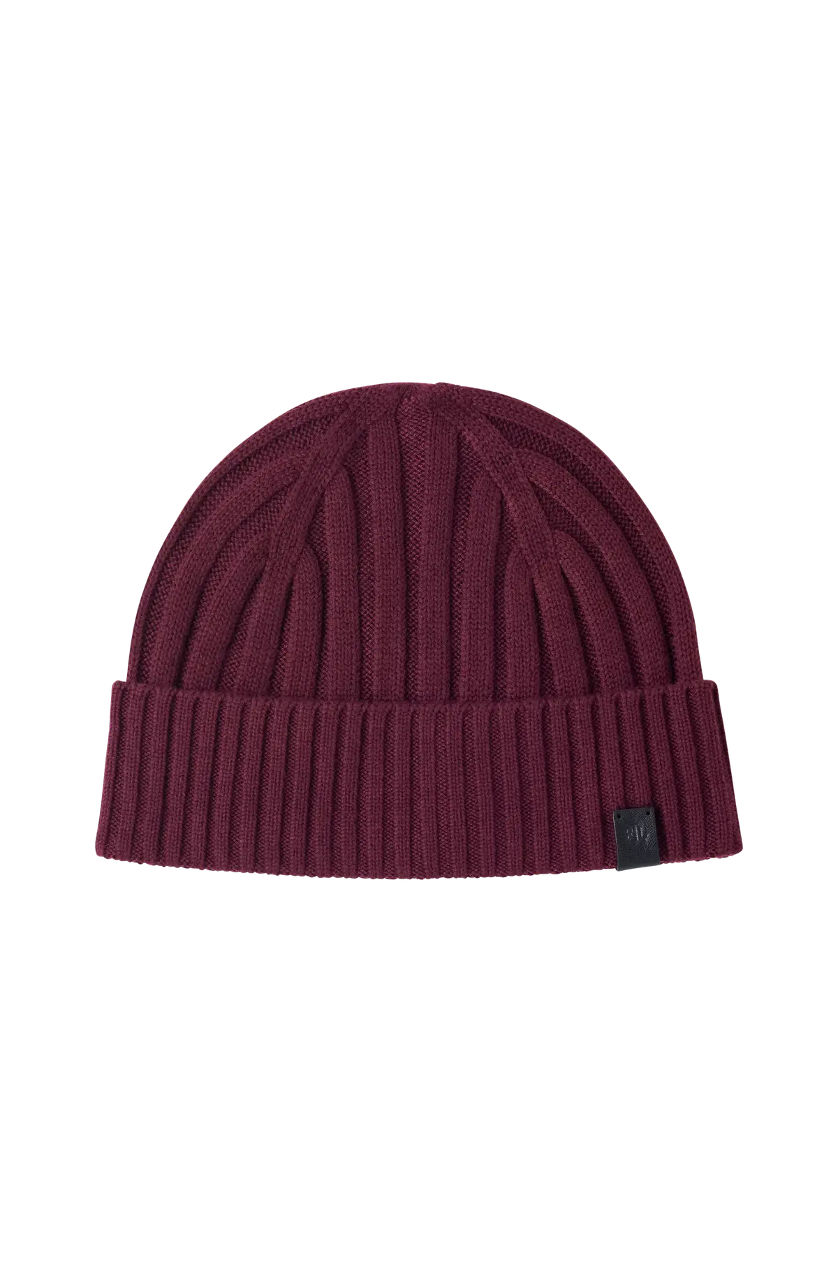 Lue Polyester Blend-rib Dark garnet