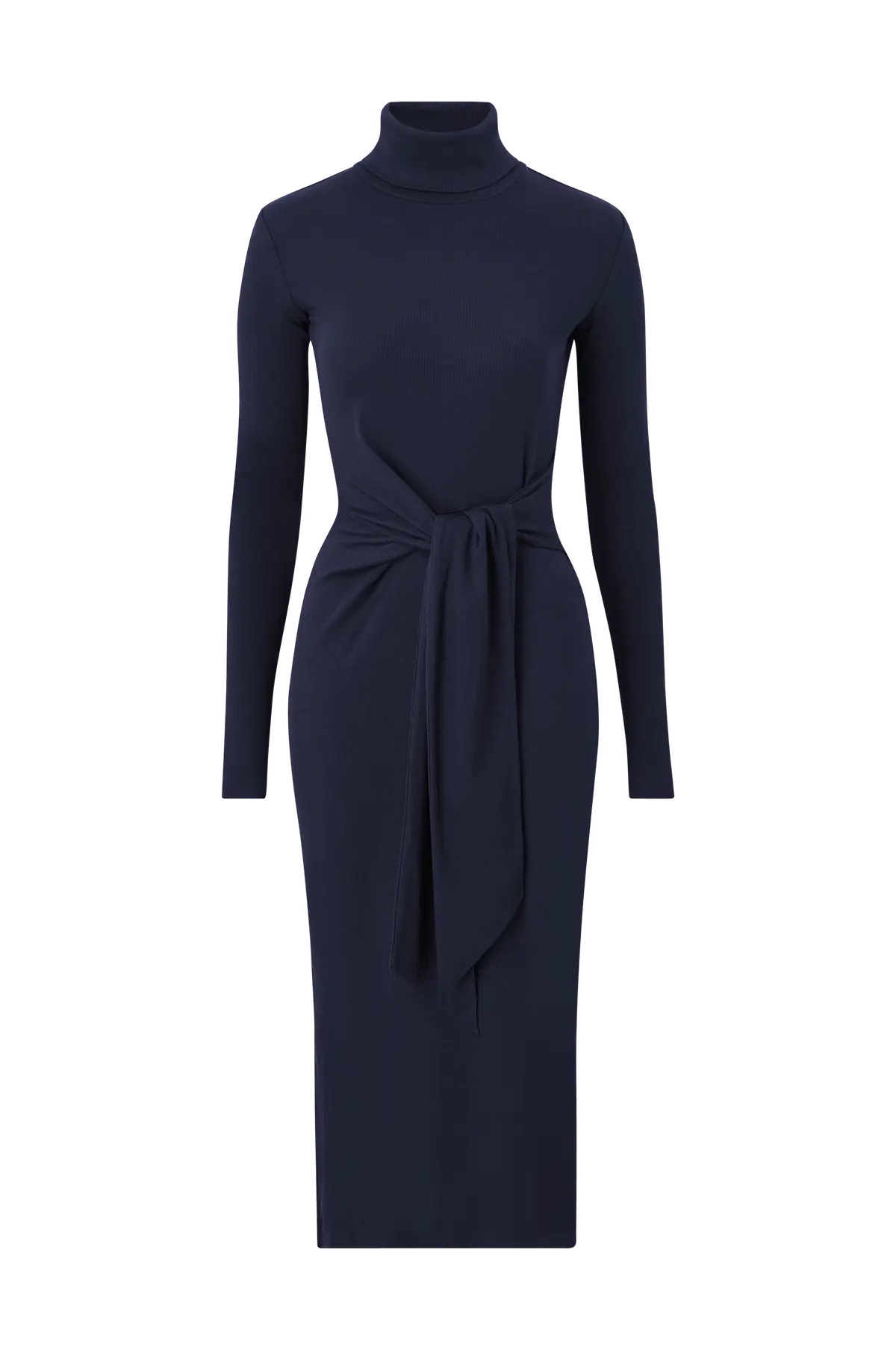 Kjole CM 2x2 Rib-knit Dress Lighthouse navy