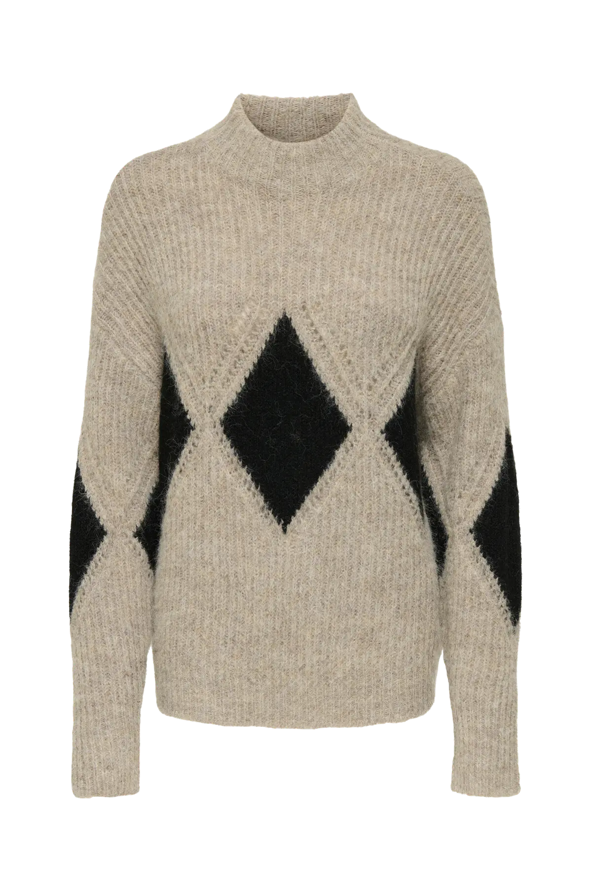 Pullover jdyViv Life L/S High Neck Pullover Mountain trail