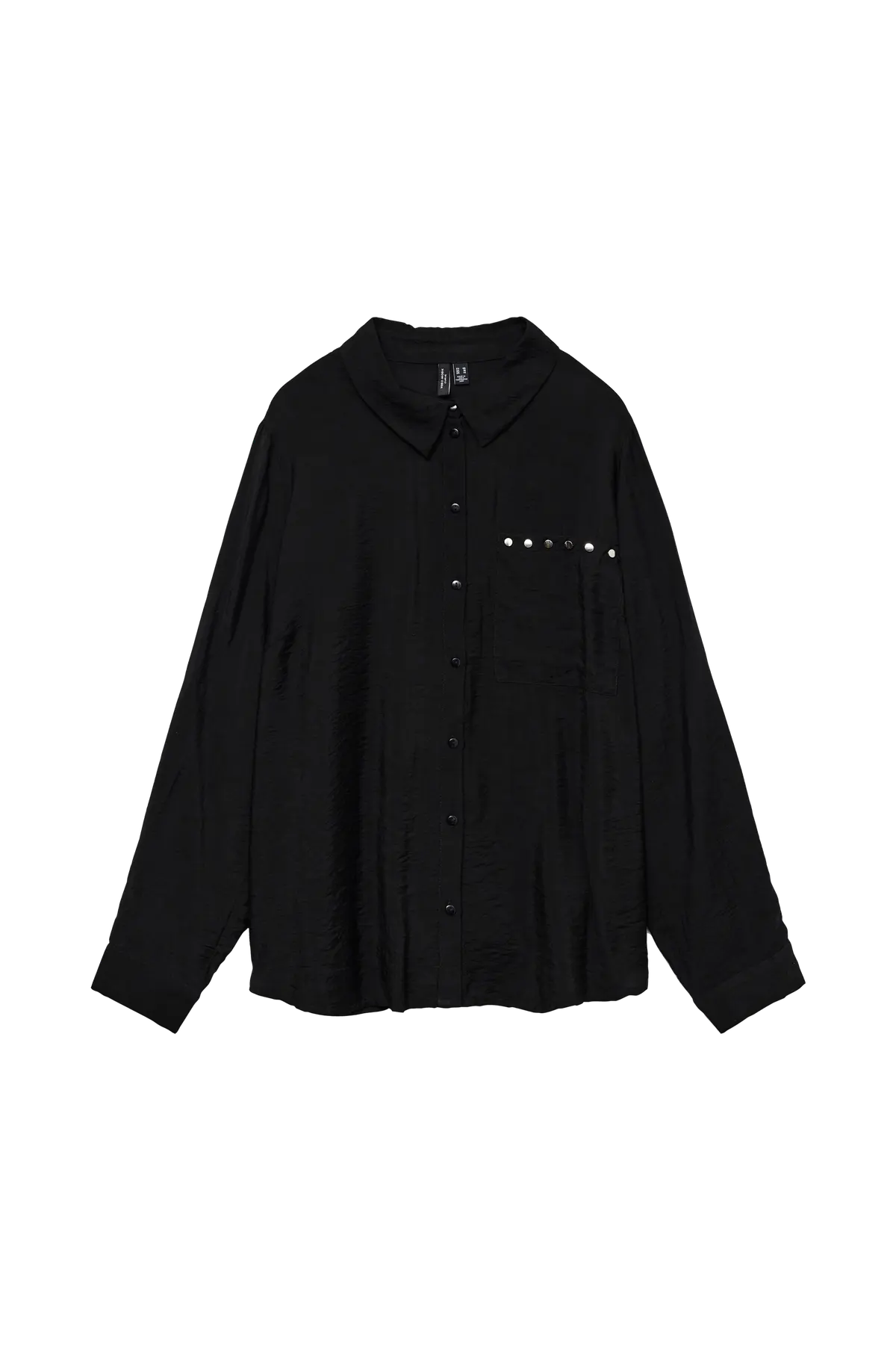 Skjorte vmcFloella L/S Shirt Wvn Btq GA Cur Black