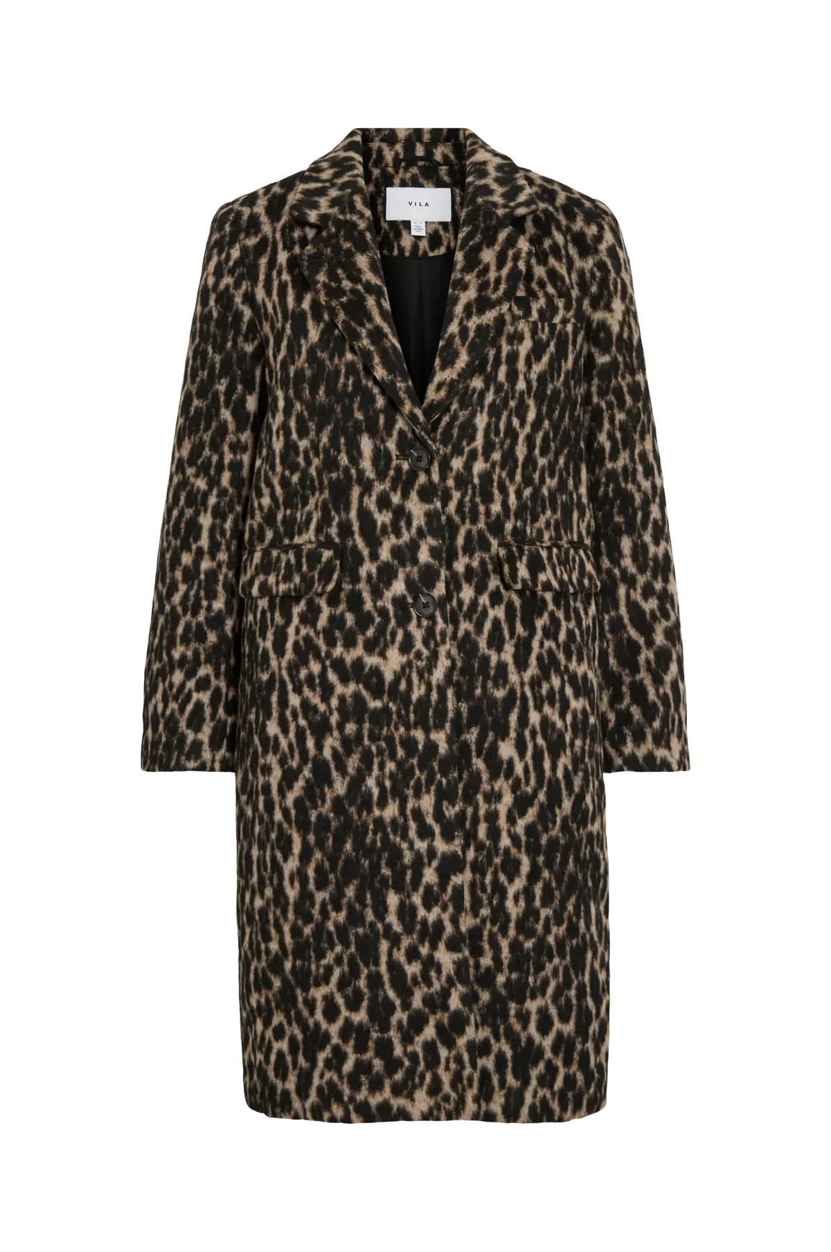 Kåpe viSimba L/S Long Coat Black beauty