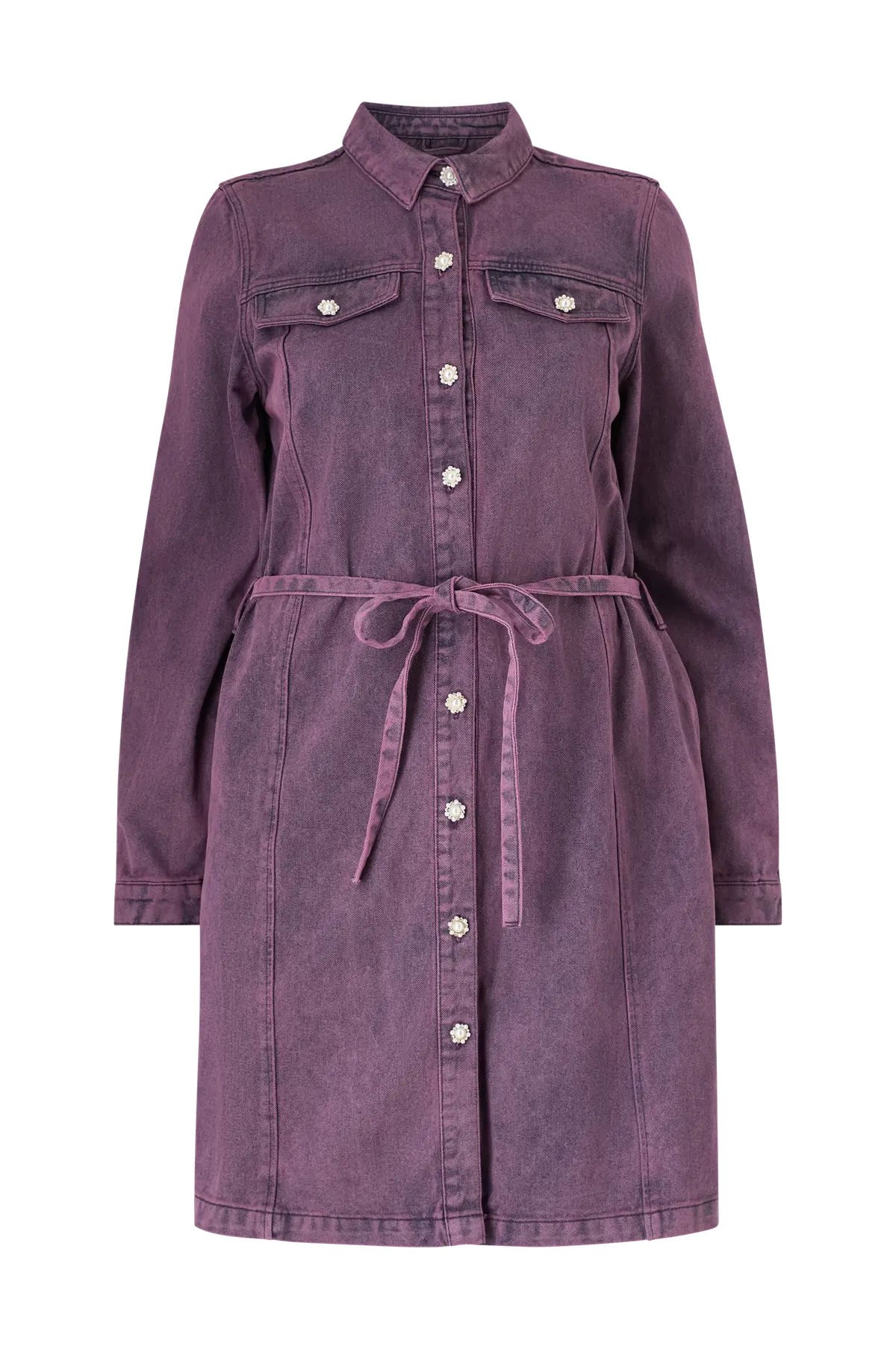Denimkjole anyFidelia 259 Maroon
