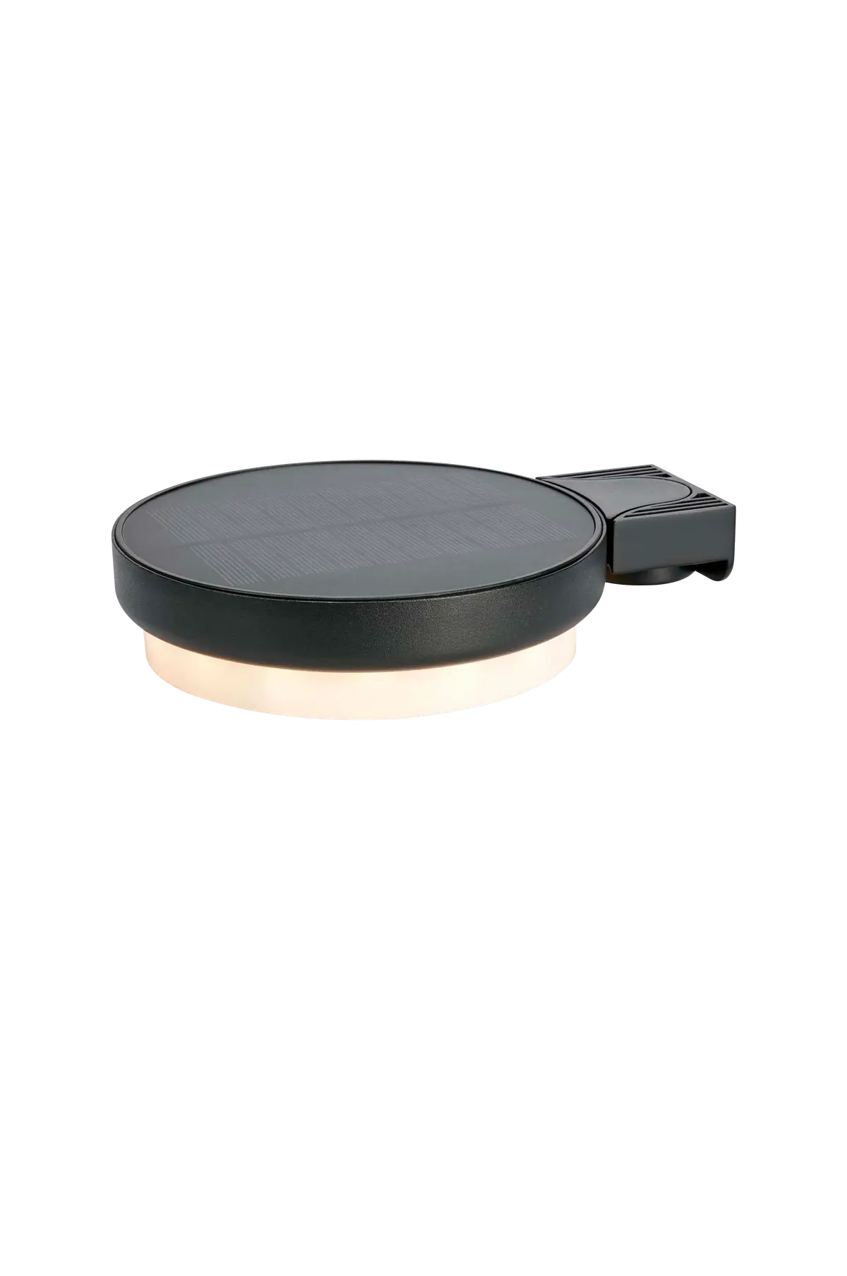 Solcelledrevet vegglampe Frame Svart/hvit