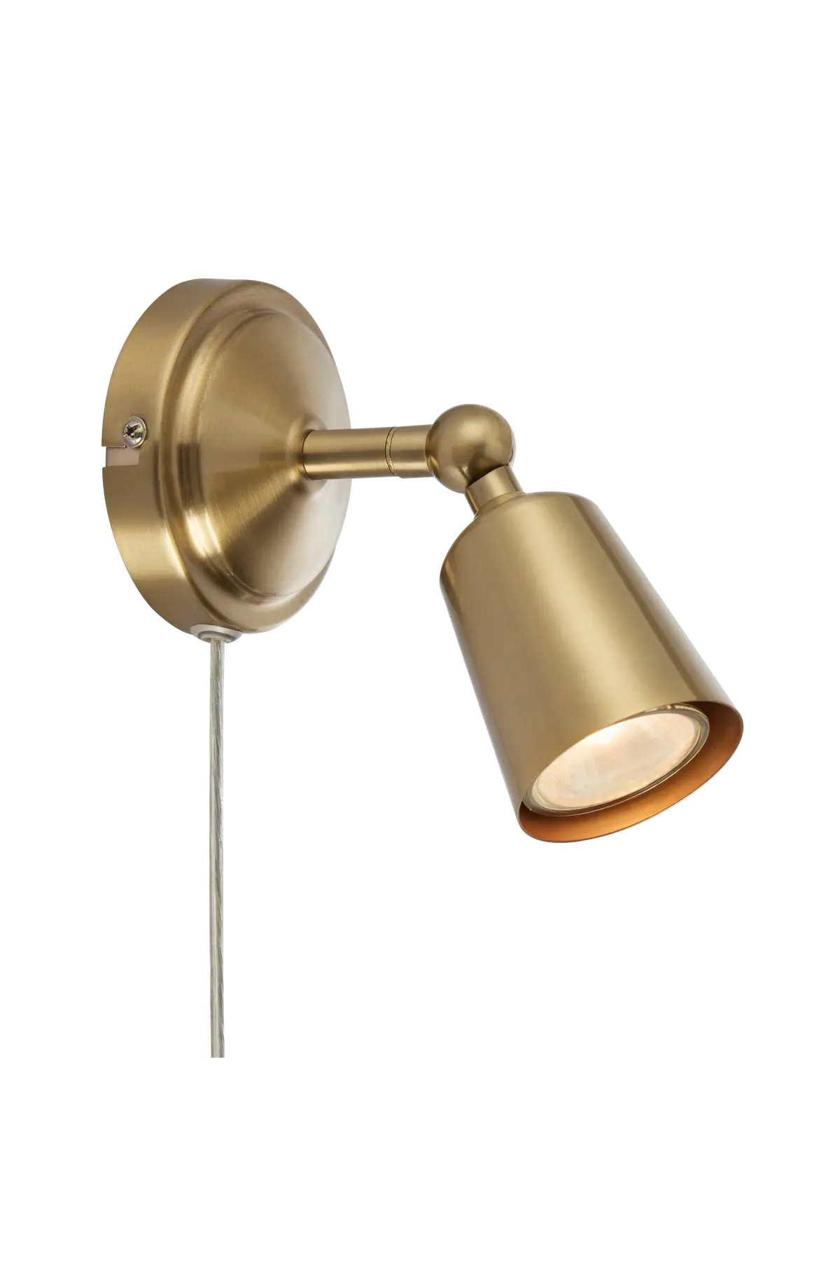 Vegglampe Tiny Messing