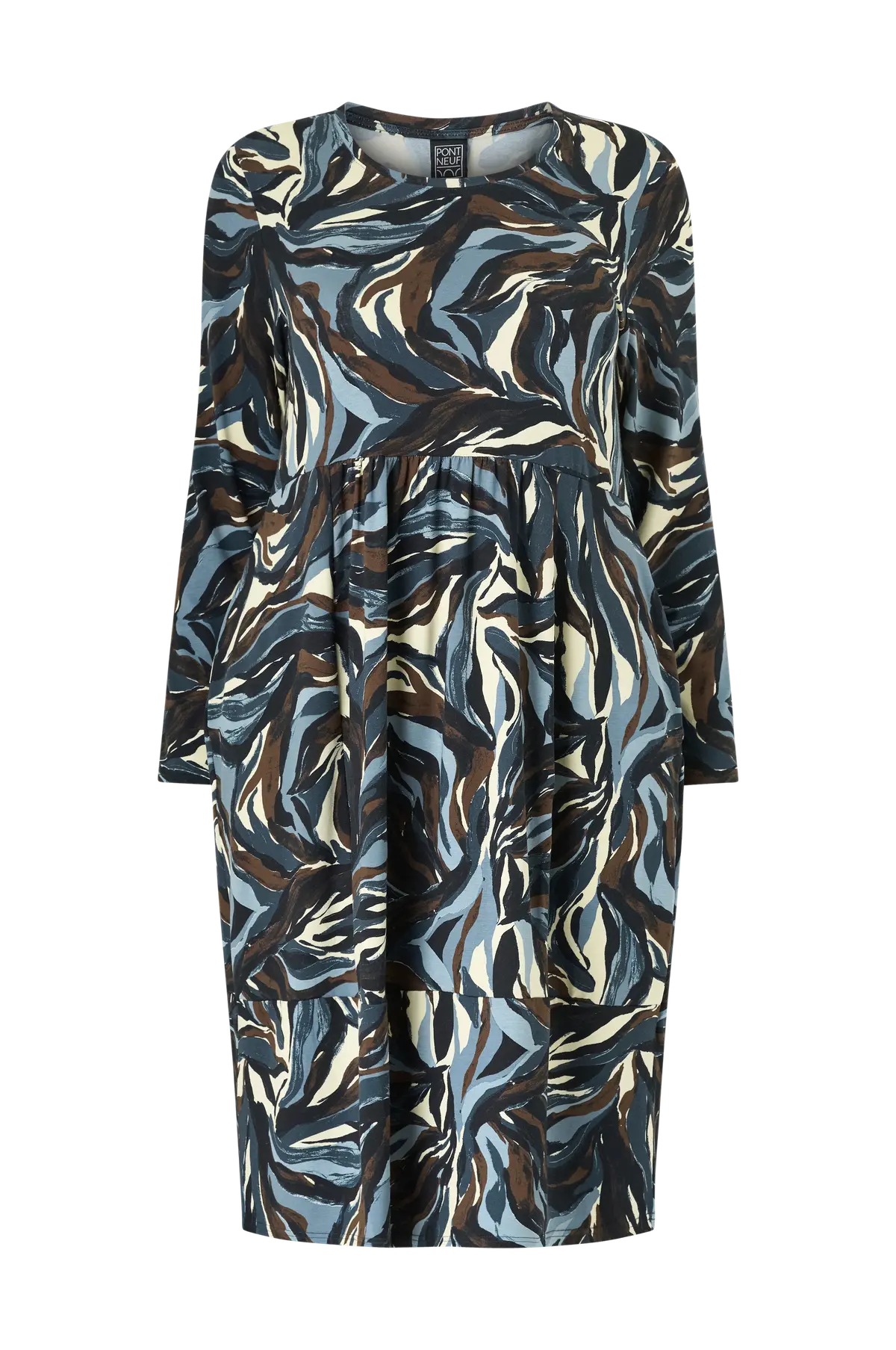 Kjole pnImila 5555 steel blue