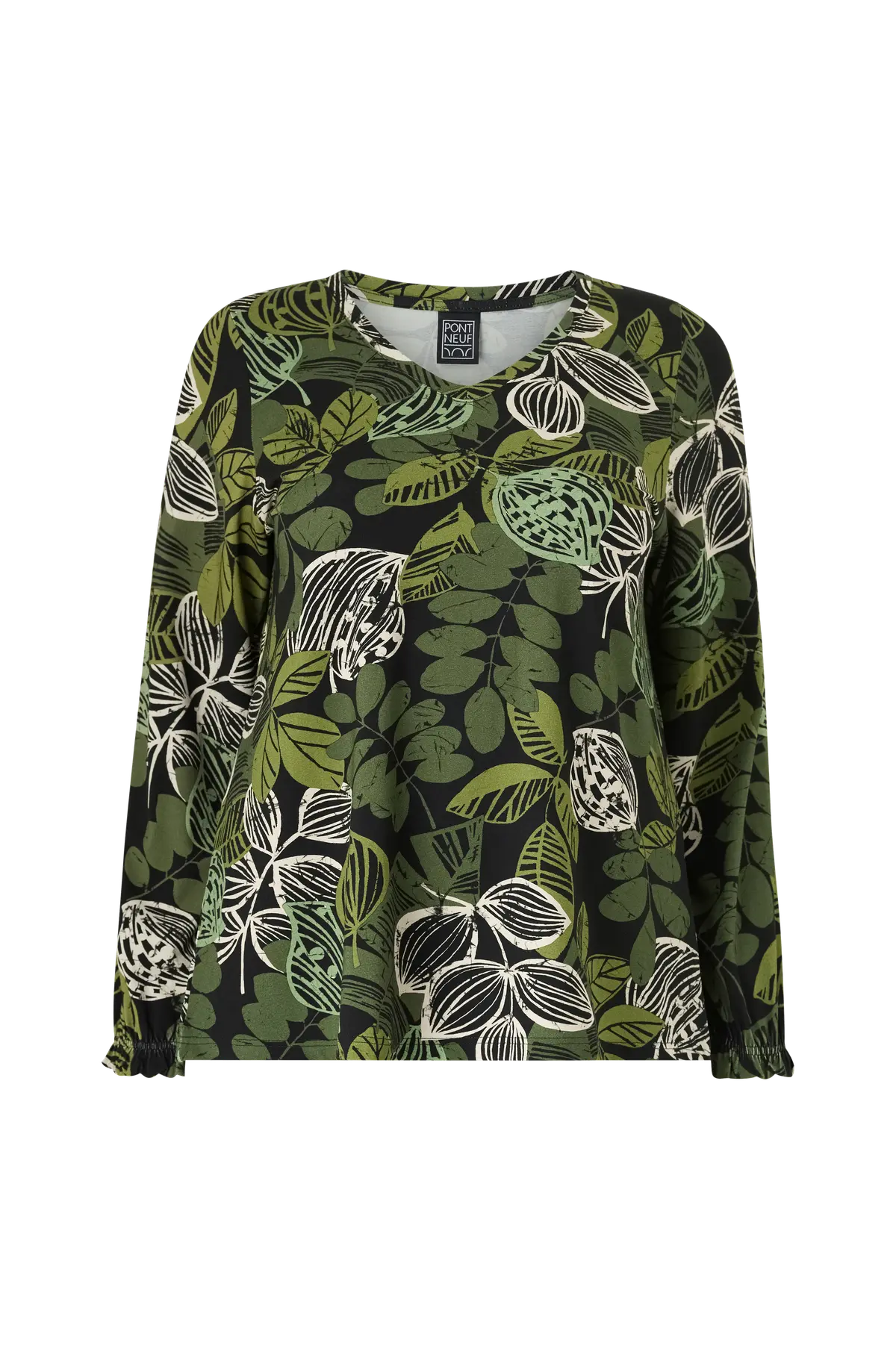 Bluse pnLeva 3620 forest green