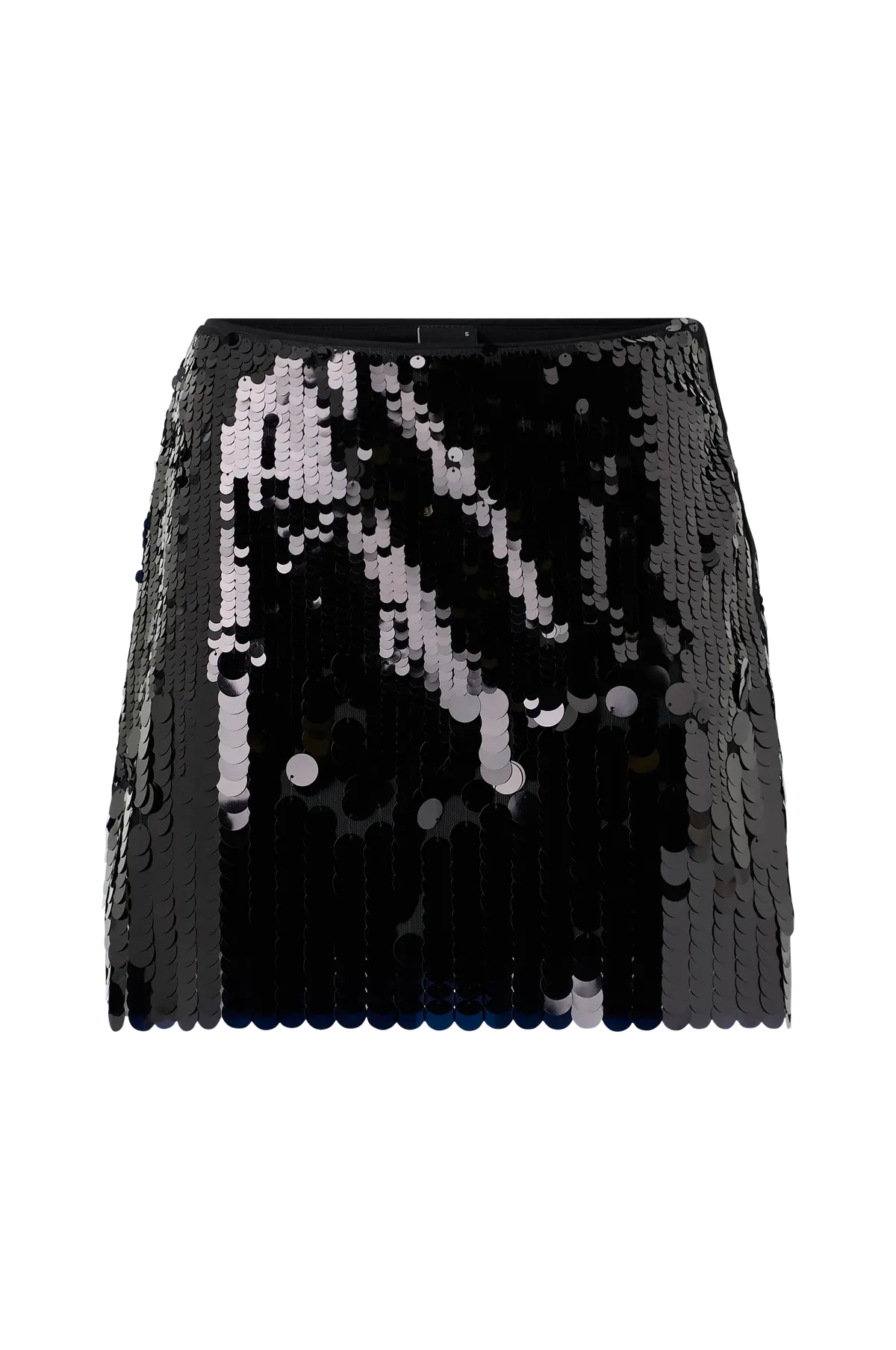 Skjørt Sequin Mini Black (9000)