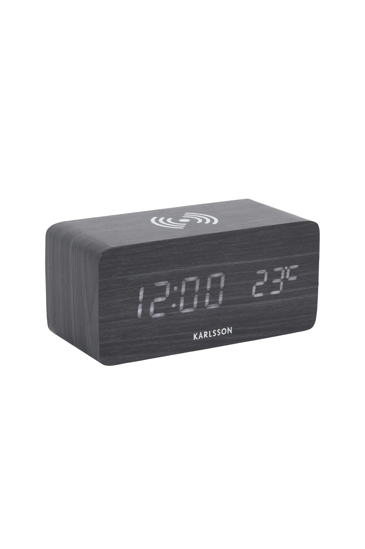 Alarmklokke Block W. Phone Charger LED