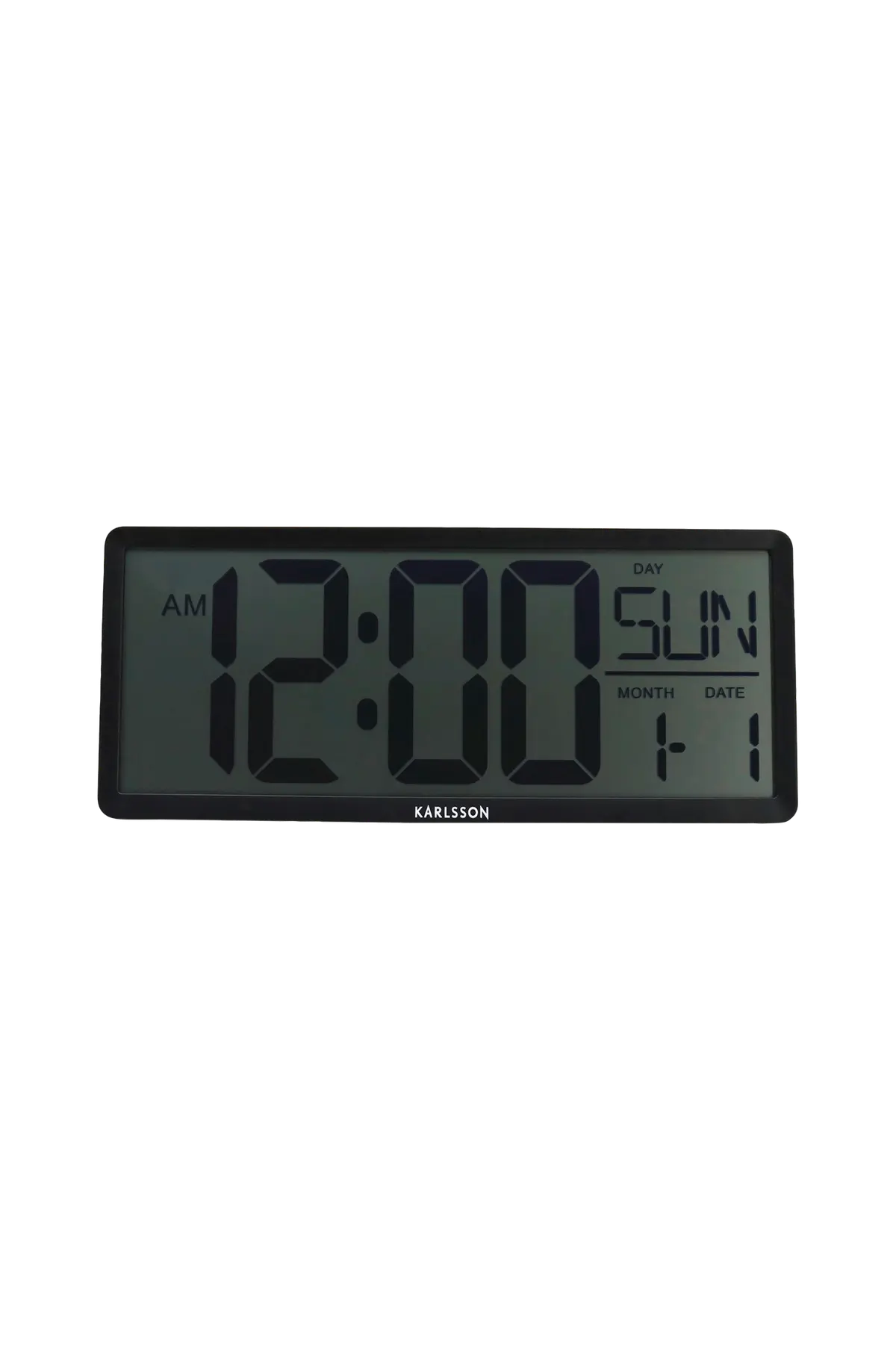 Wall/Bordklokke Retro Lcd