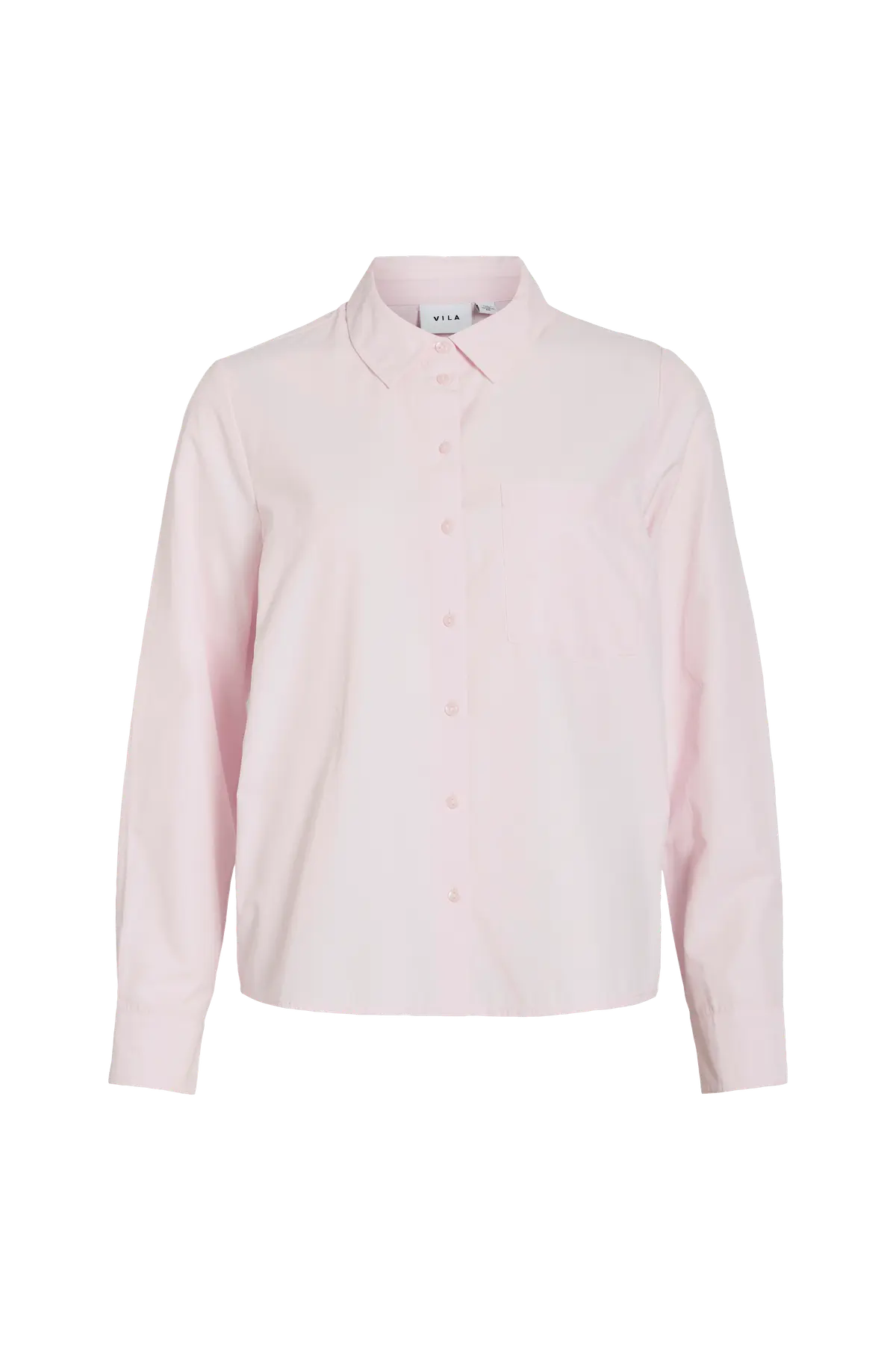 Skjorte viDarma L/S Regular Shirt Cherry blossom