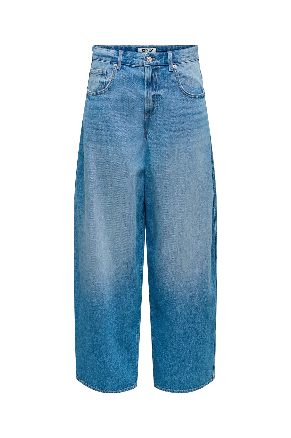 Jeans onlTaylor HW Barrel Dnm Pim678 Medium blue denim