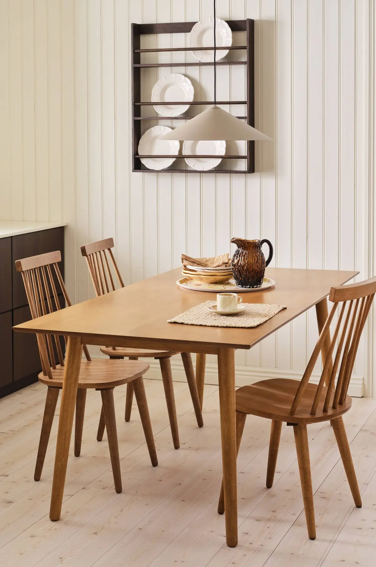 Spisebord Jolina 90x180 cm Honningbrun