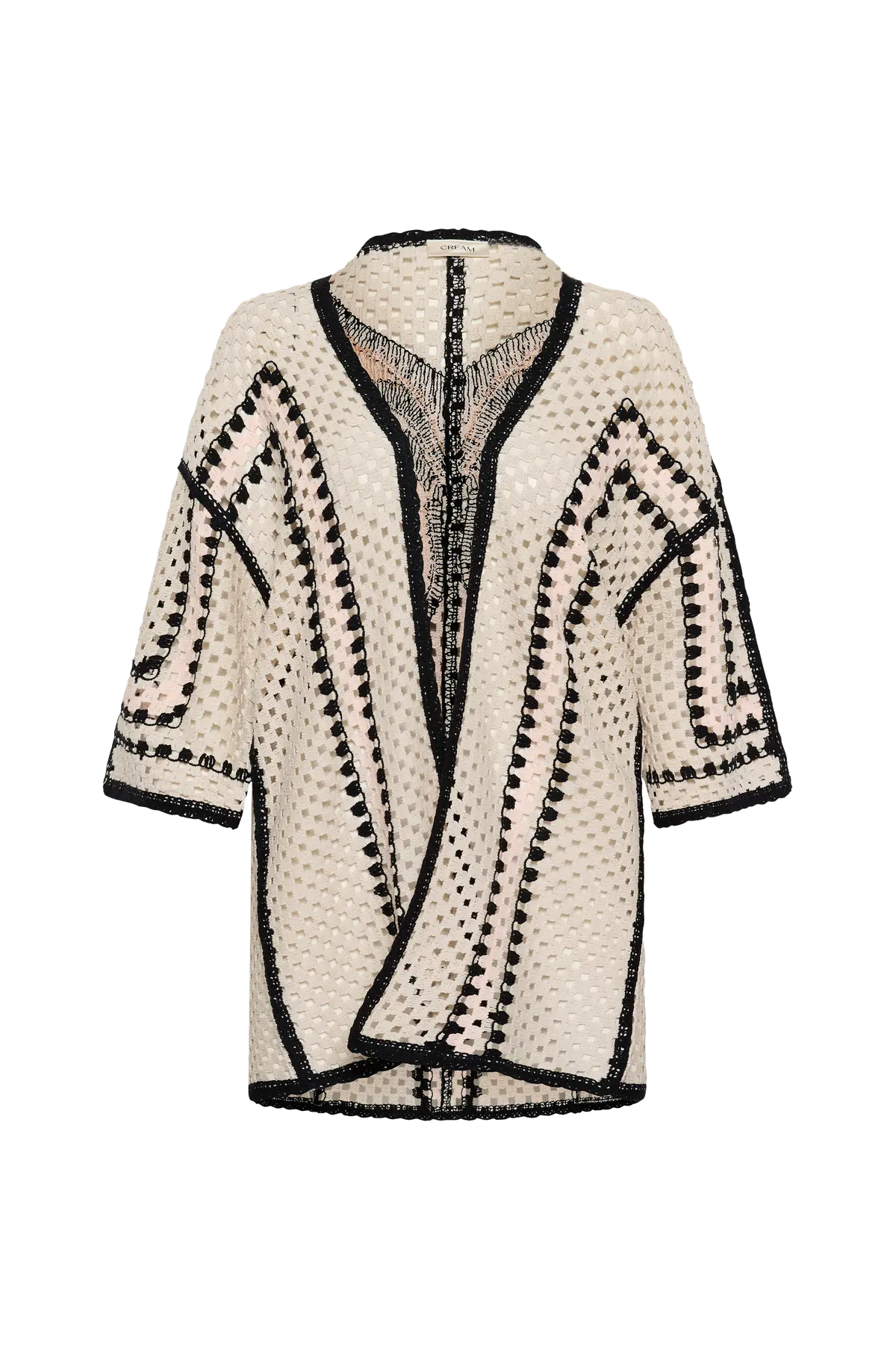 Kimono crFree Crochet Kimono Perfectly pale
