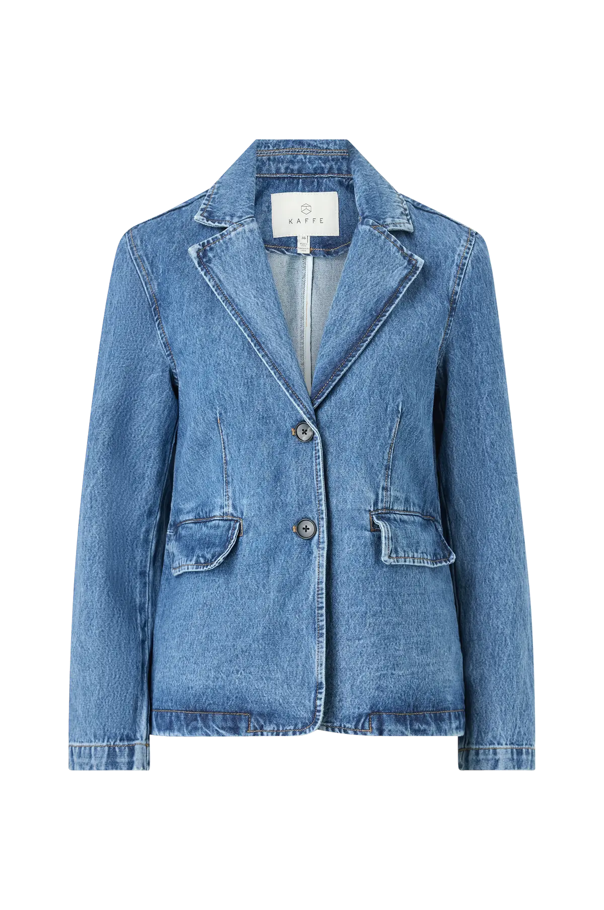 Dressjakke kaKlara Denim Blazer Blue denim