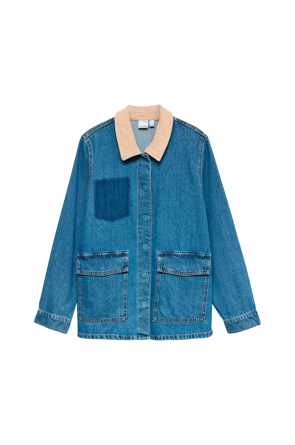 Denim jakke vmEnya LS Workwear Medium blue denim