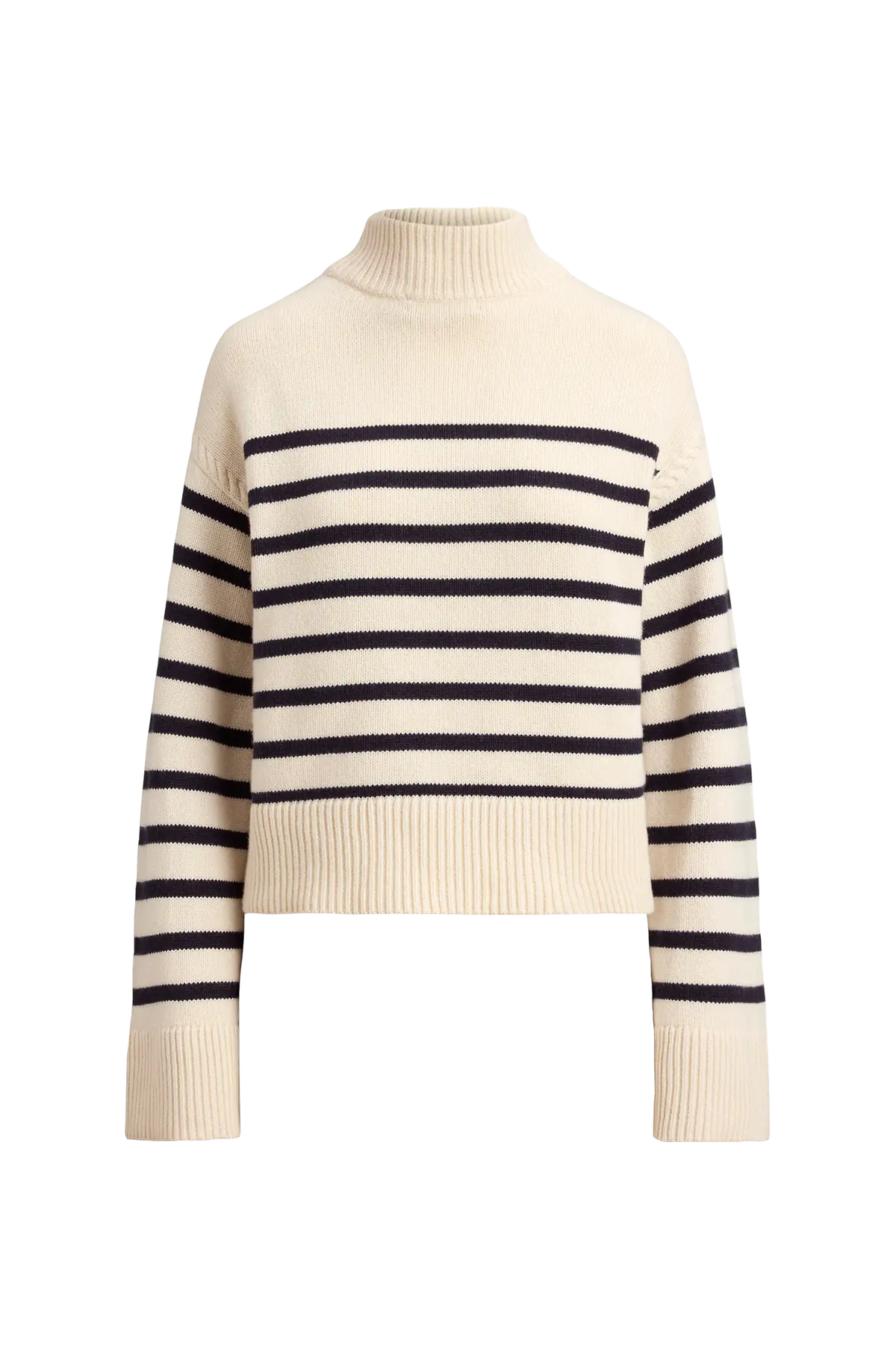 Pullover Superb Plus-ls Mascarpone cream/lauren navy