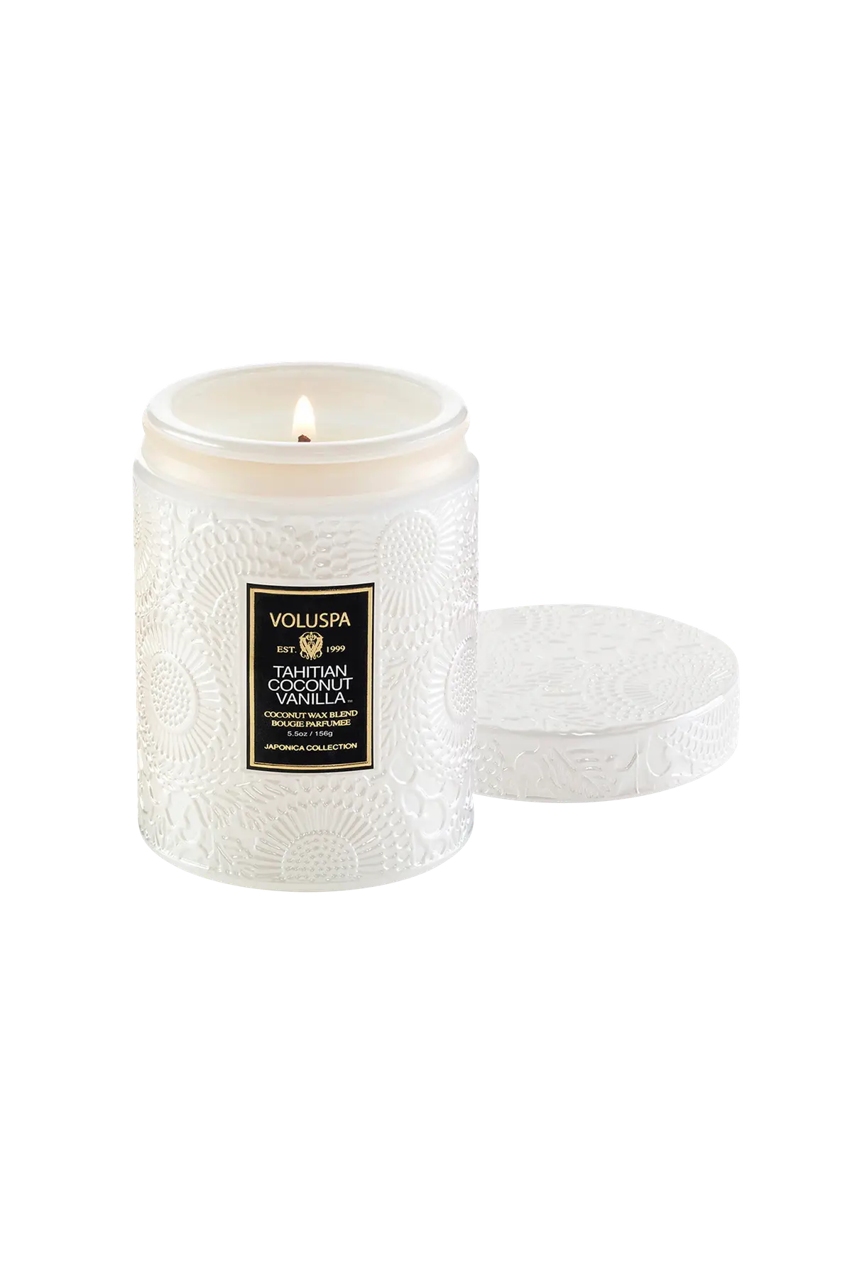Tahitian Coconut Vanilla Small Jar Candle 50 H Ingen farge