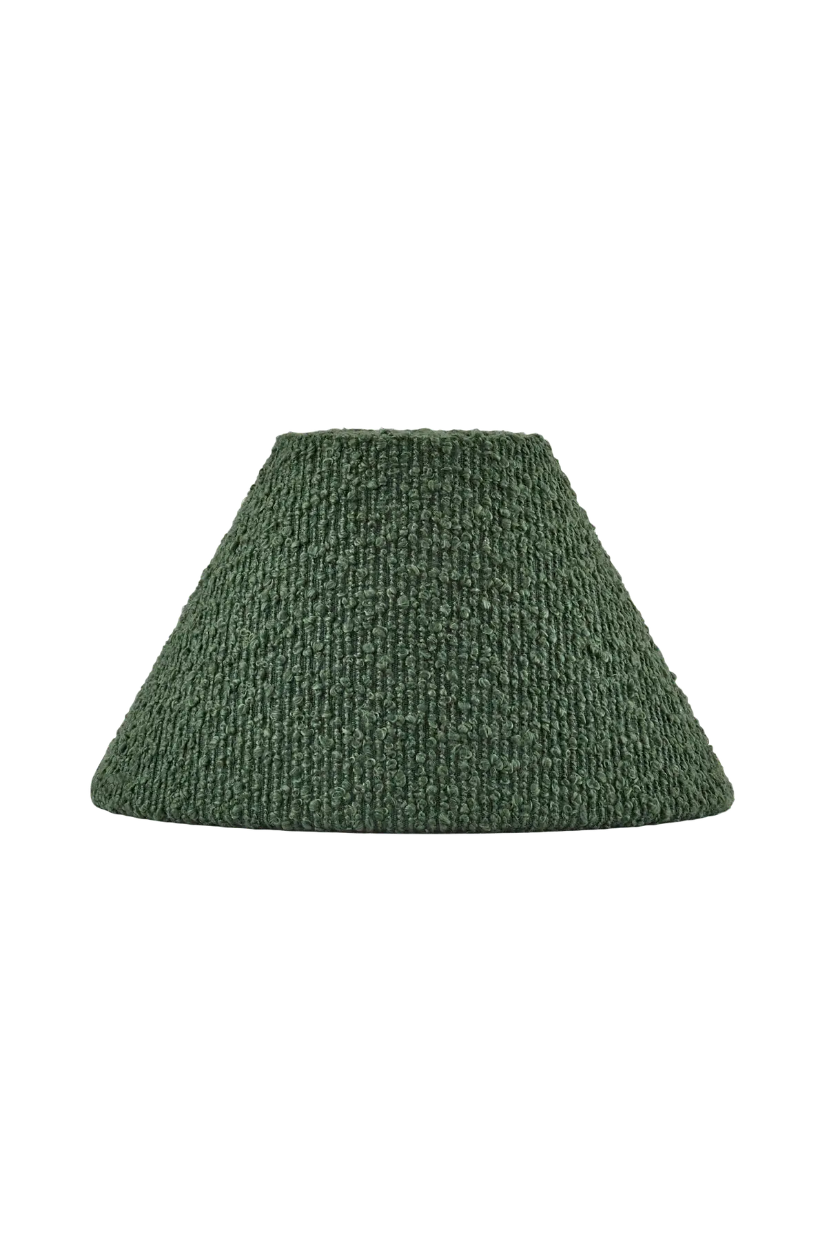 Lampeskjerm Iris 20 Mosegrønn bouclé