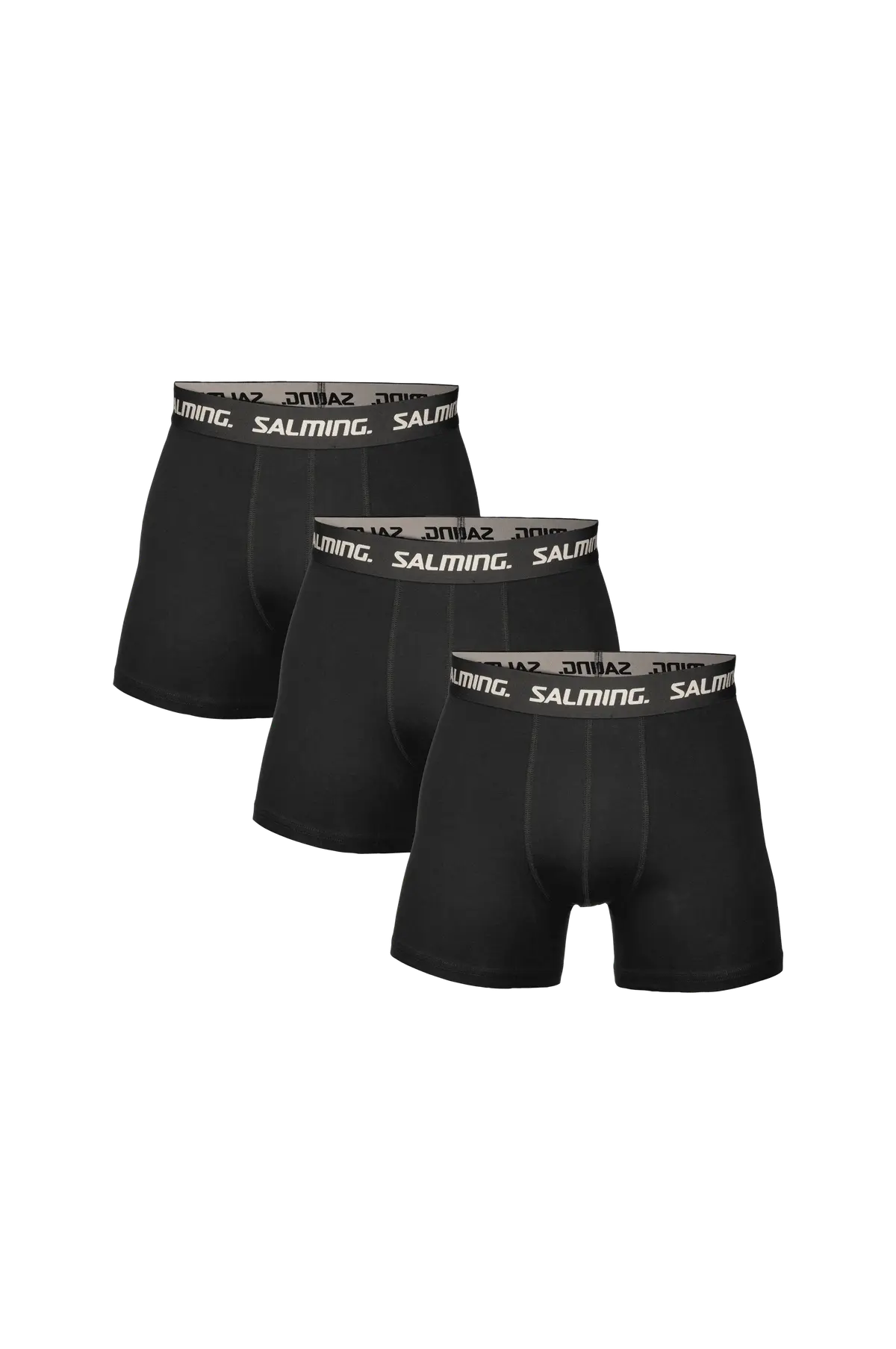 Boksershorts Cotton 3-pakning Black