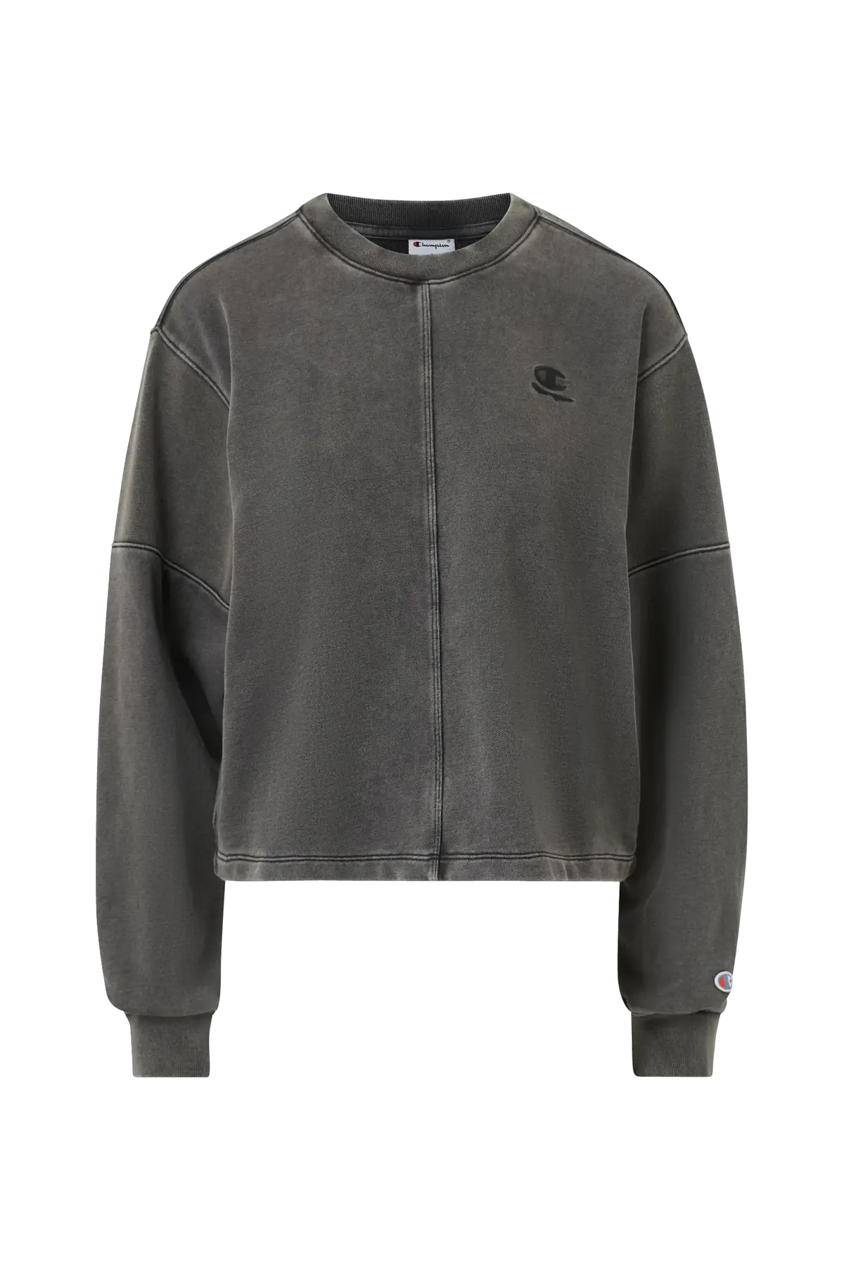 Collegegenser Icons Wash Loose Fit Terry Crewneck Sweatshirt Chr