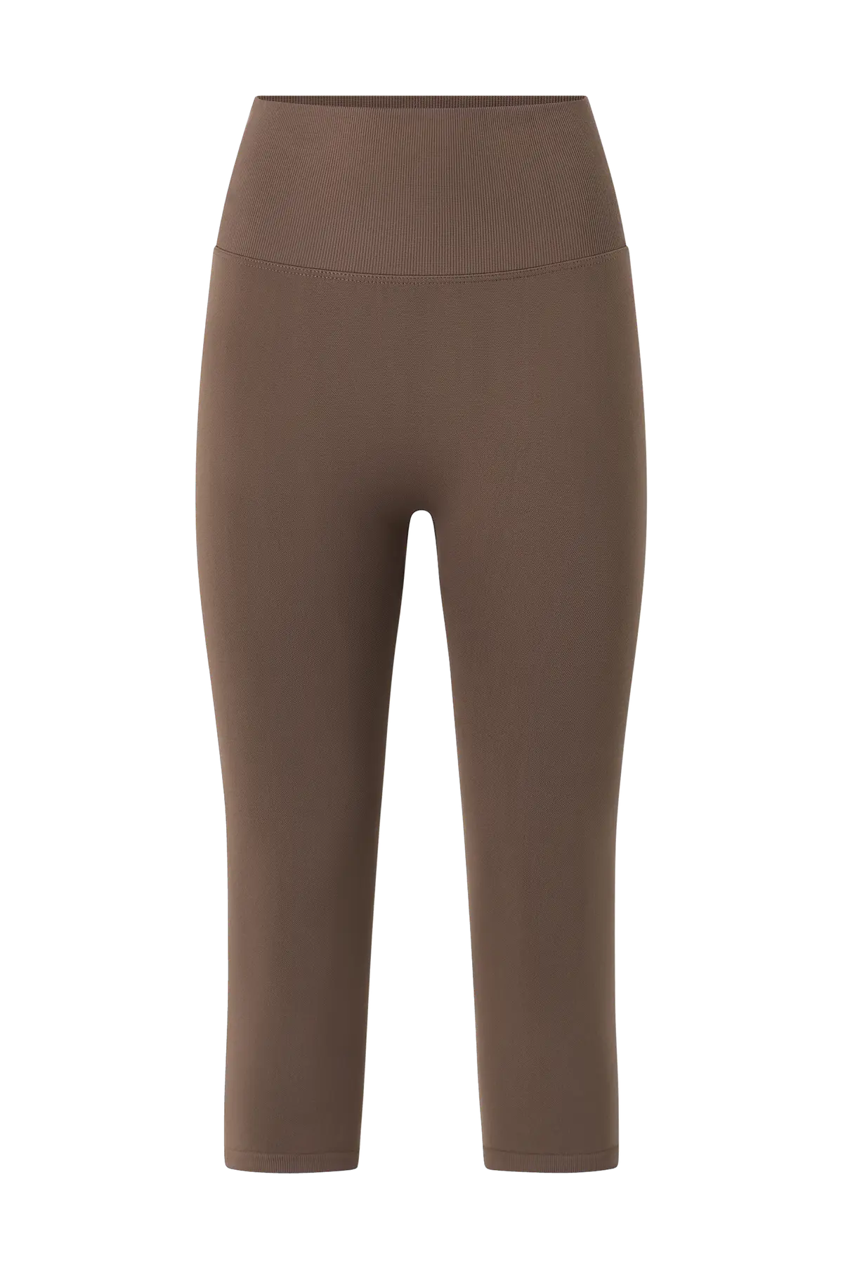 Treningstights Shape Seamless Capri Tights Macchiato