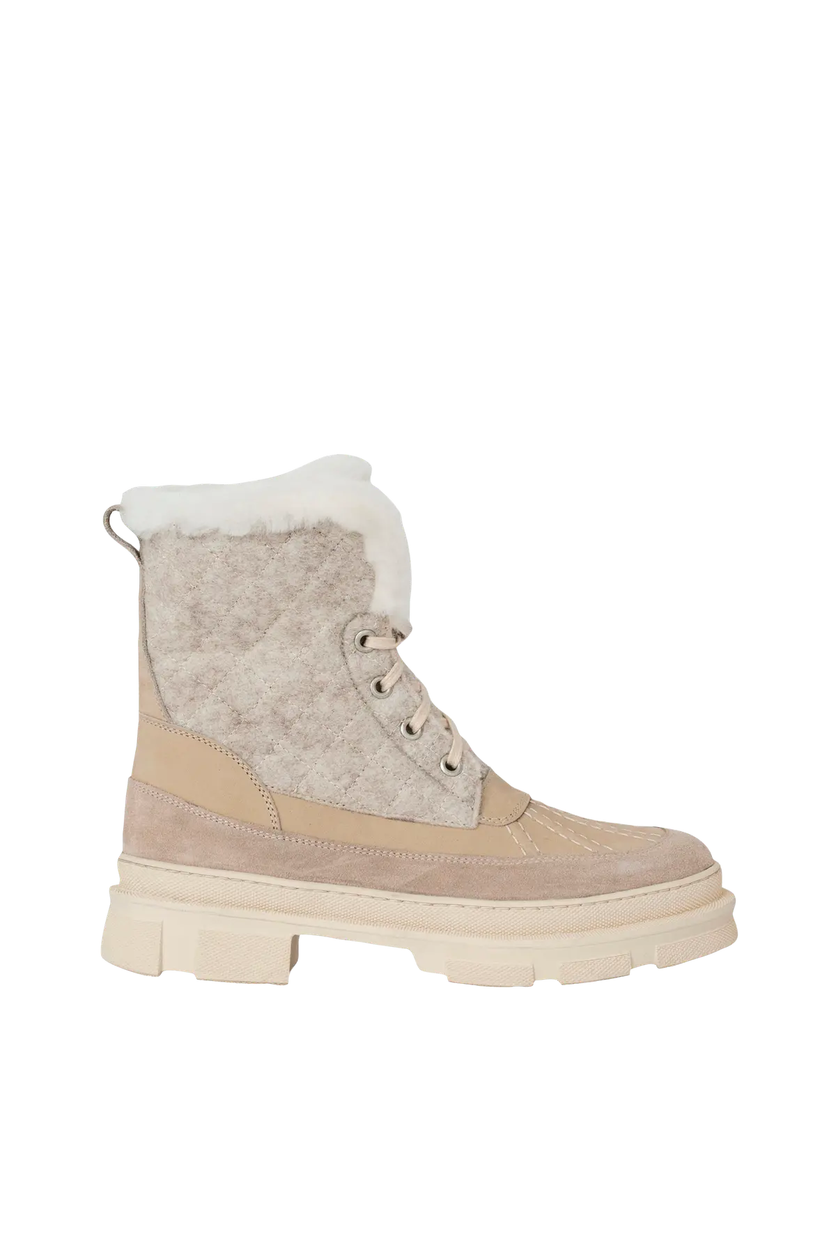 Meghan støvler Creme