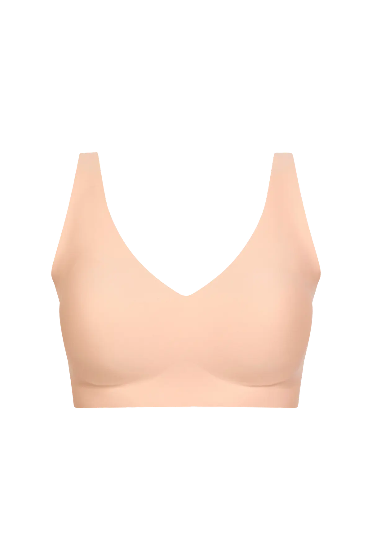 Myk BH Softstretch Power Plunge Wirefreebra Golden beige