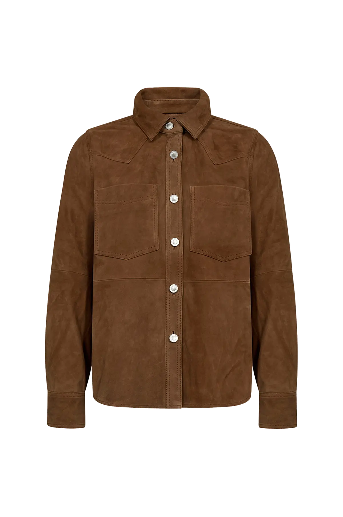 Skjortejakke Ivy-corinne Suede Overshirt 7 brown