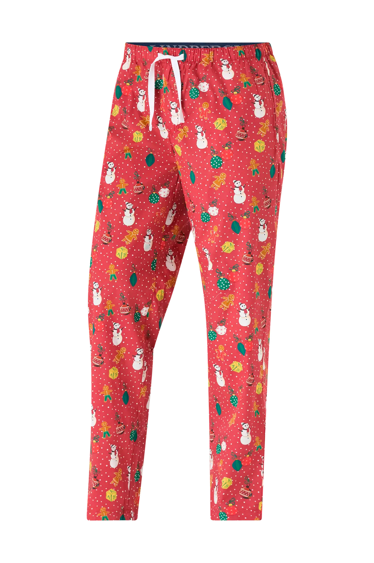 Pysjbukser X-mas Pajama Pants Red