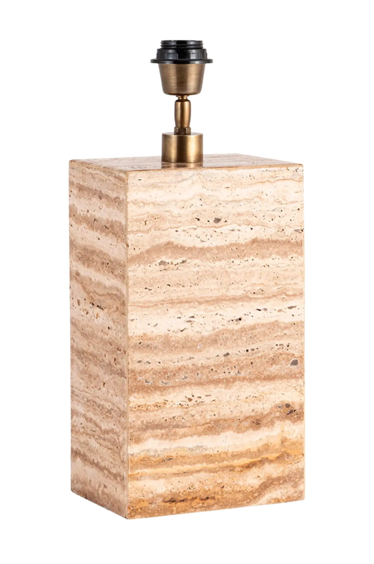Lampefot Zenith H34 Travertin Beige