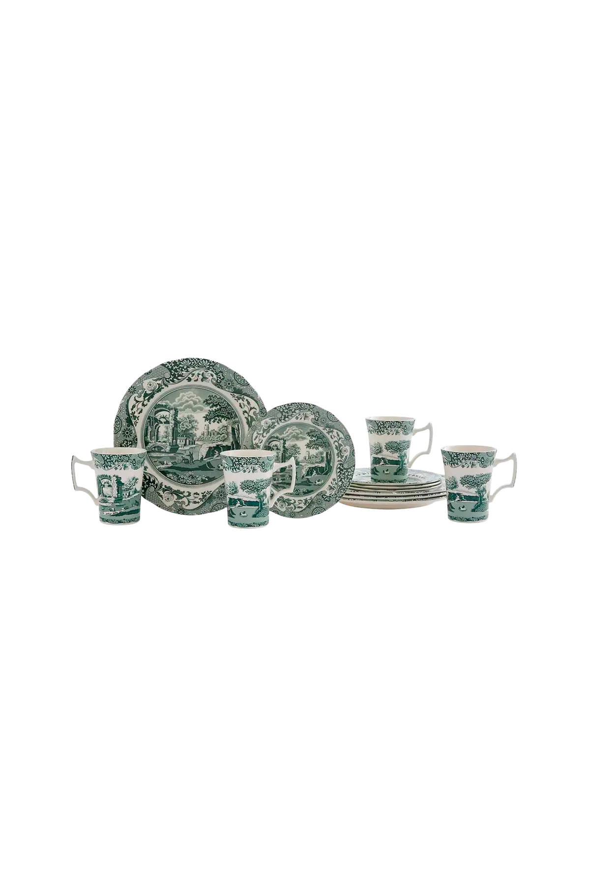 12-delers sett Heritage Green Italian