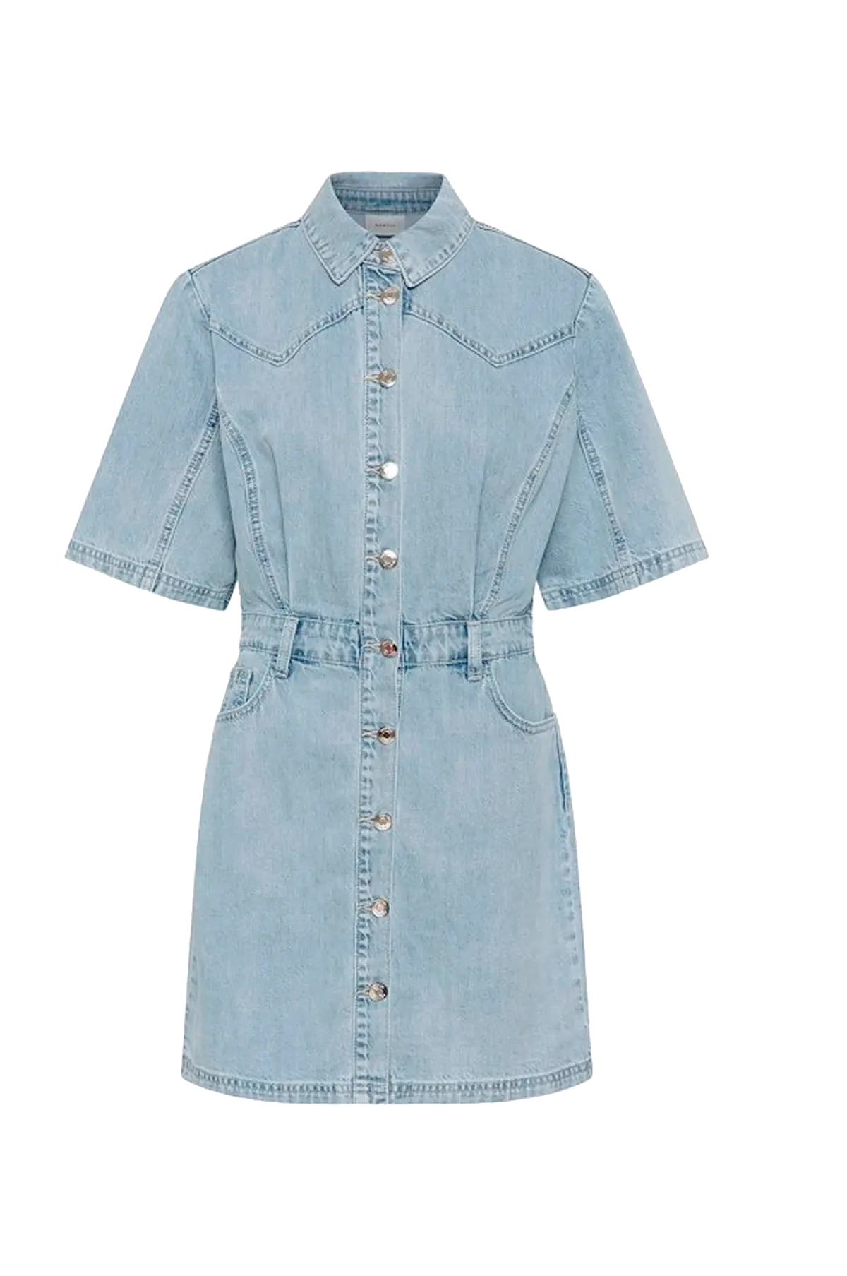 Denimkjole Gzmonie Light blue denim