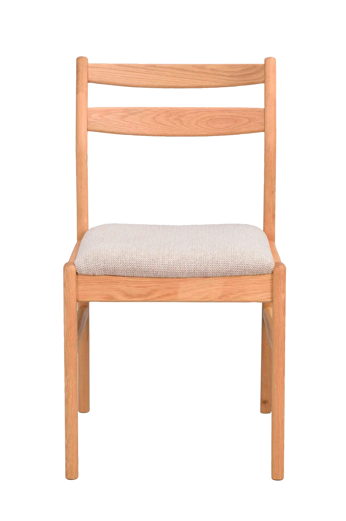 Kerwin stol, 2-p Eik/lys beige