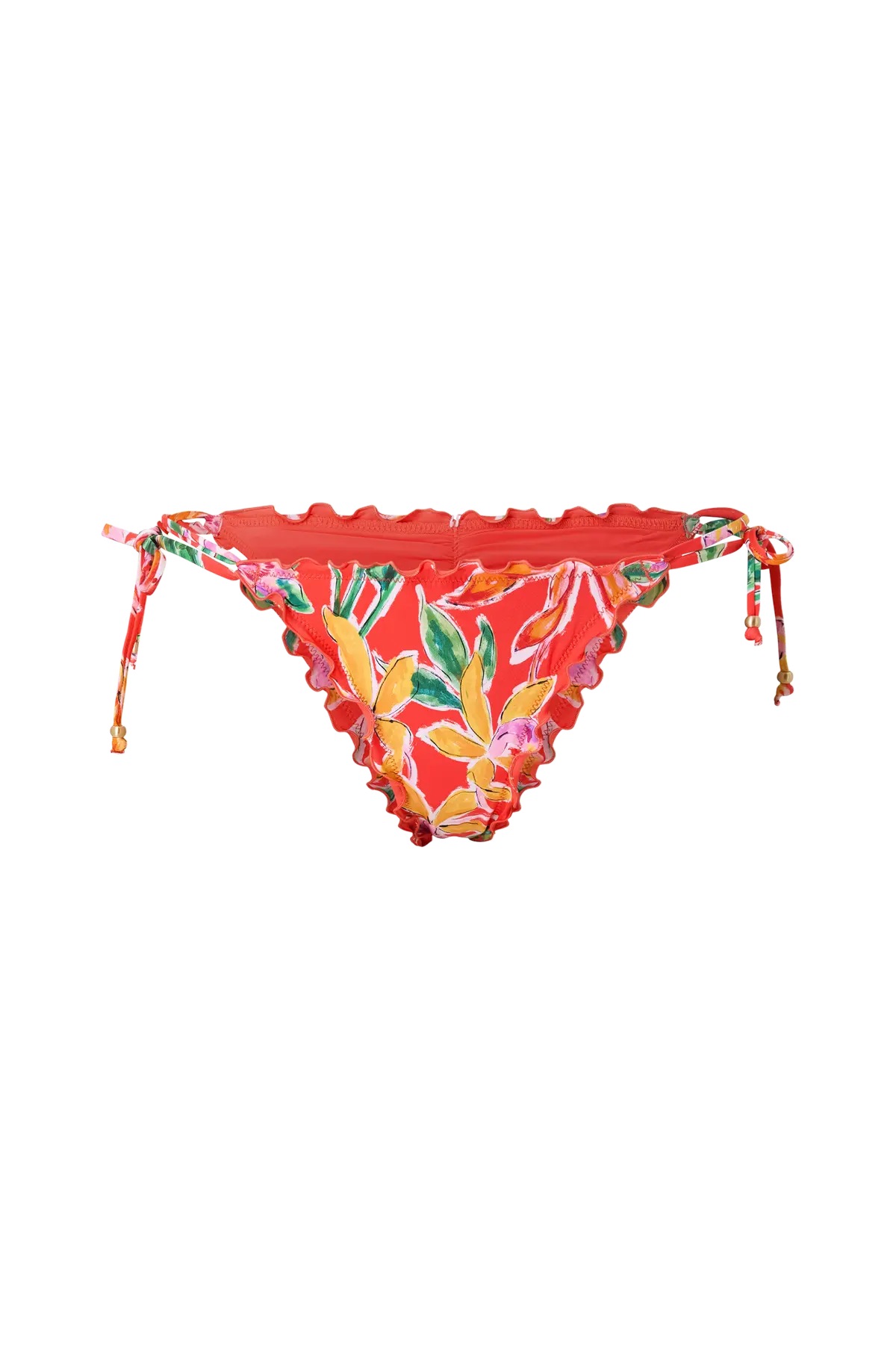 Bikinitruser Brazillian Looped Tie Side Summer melon