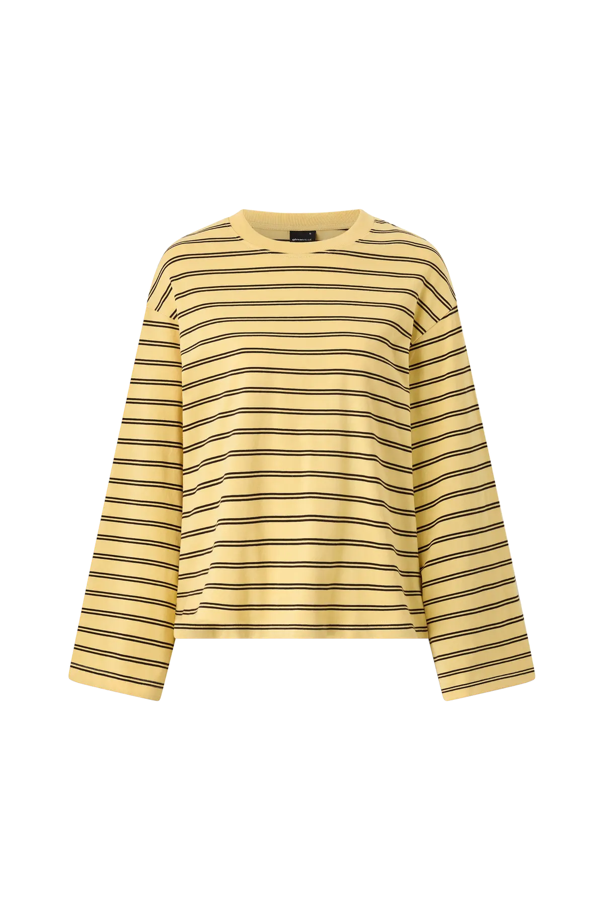 Topp Stripe Long Sleeve Tee Golden haze stripe