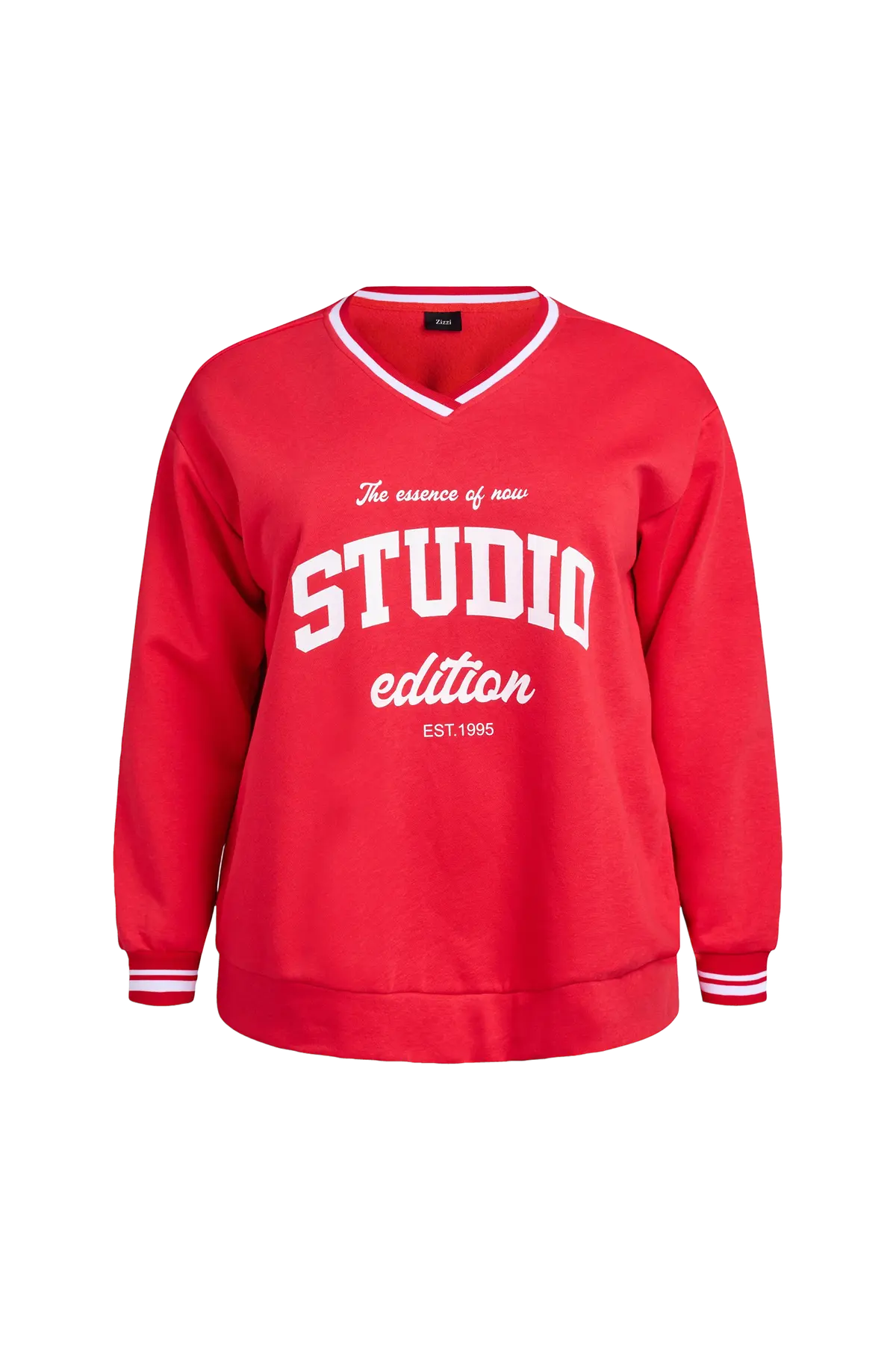 Collegegenser mLara True Red W. B. White