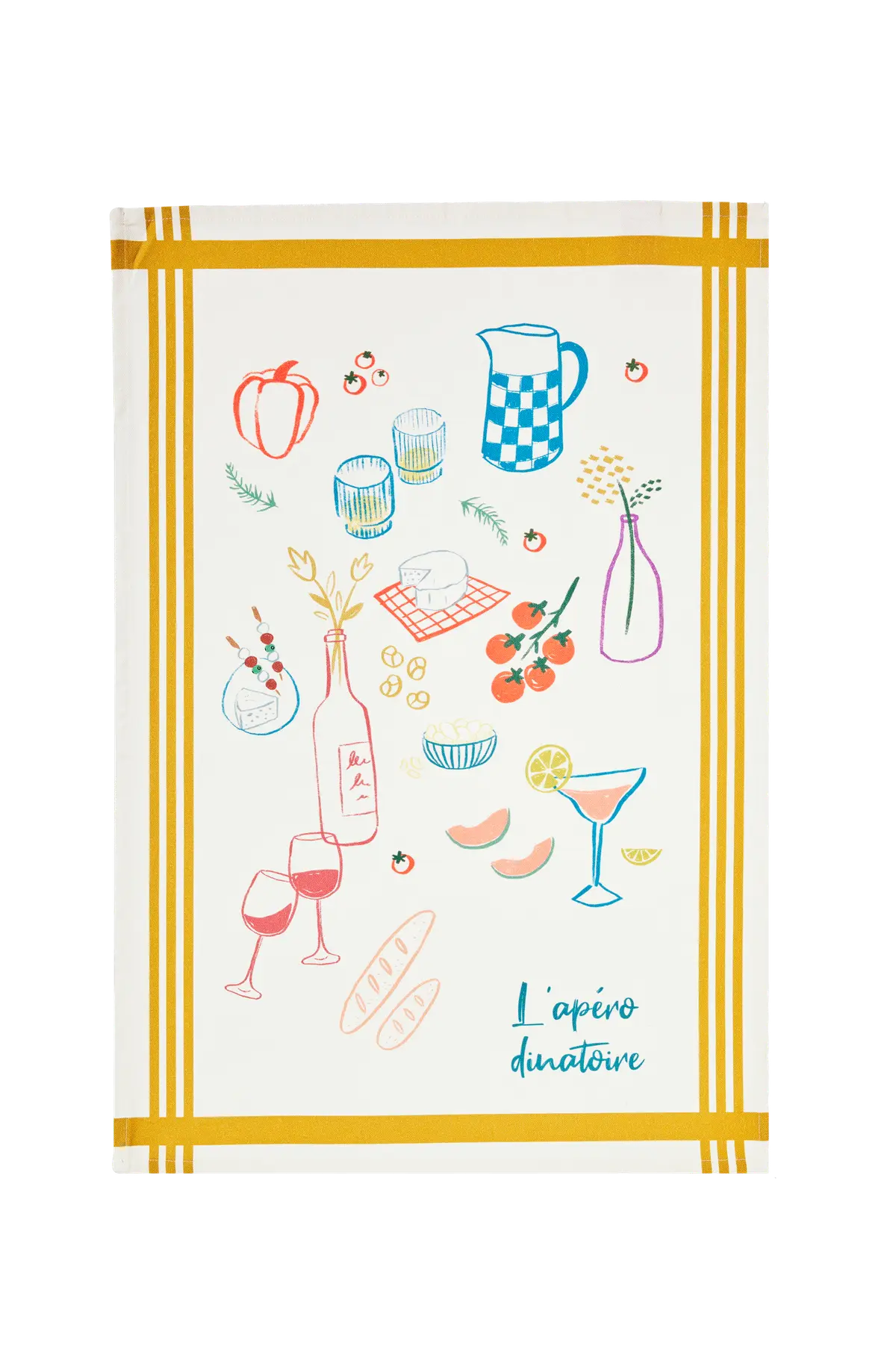 Kjøkkenhåndkle L'Apero Dinatoire 50x75
