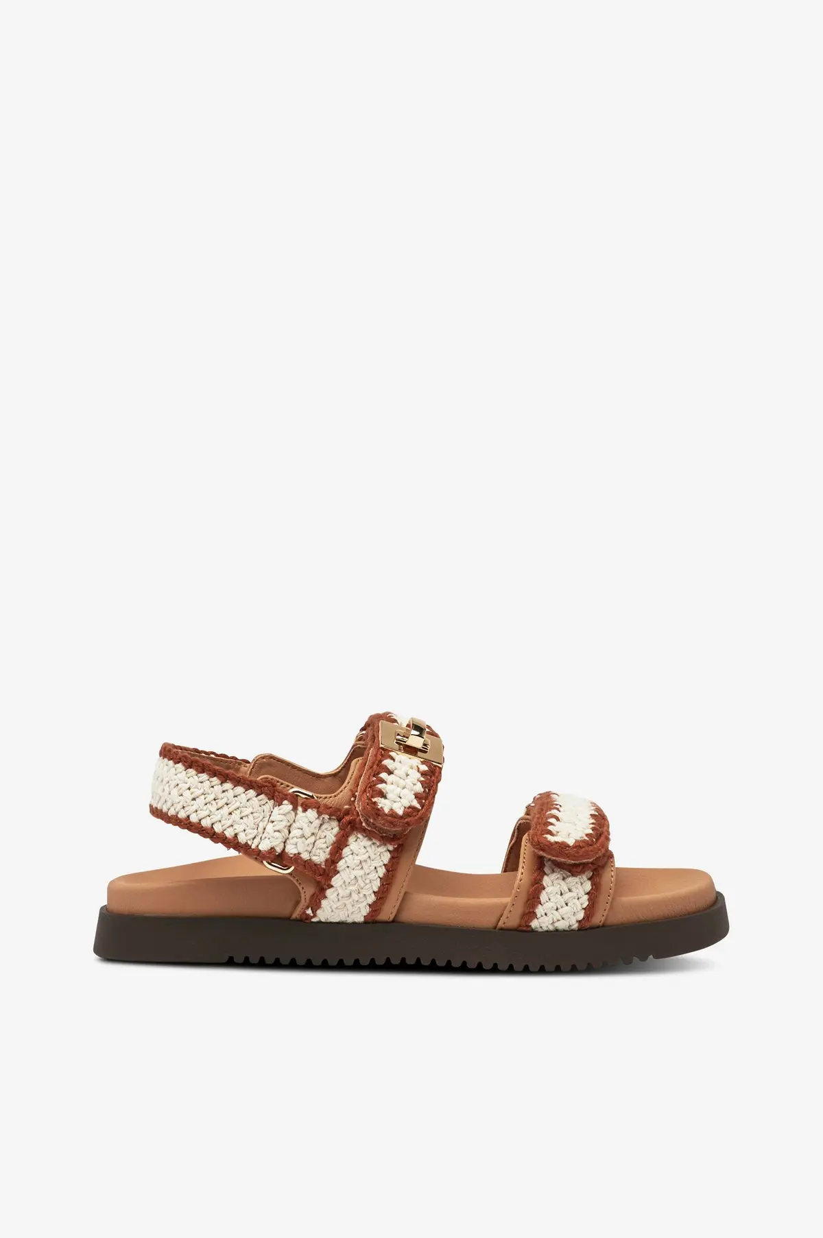 Sandaler Mona-m Solbrun/bone