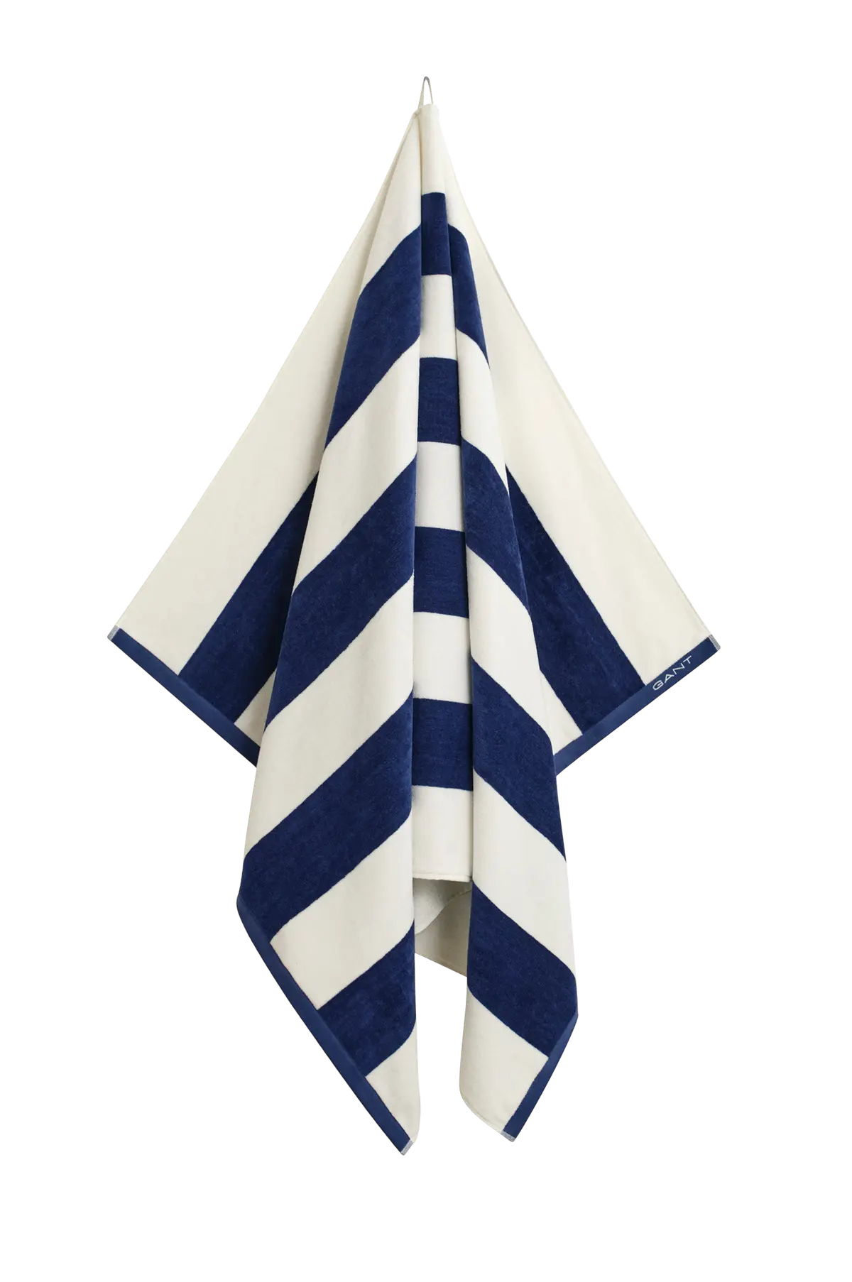 Badehåndkle Stripe Vintage Blue
