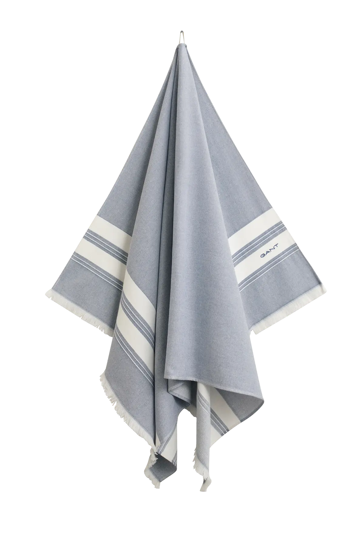 Badehåndkle Stripe Hammam Faded Denim