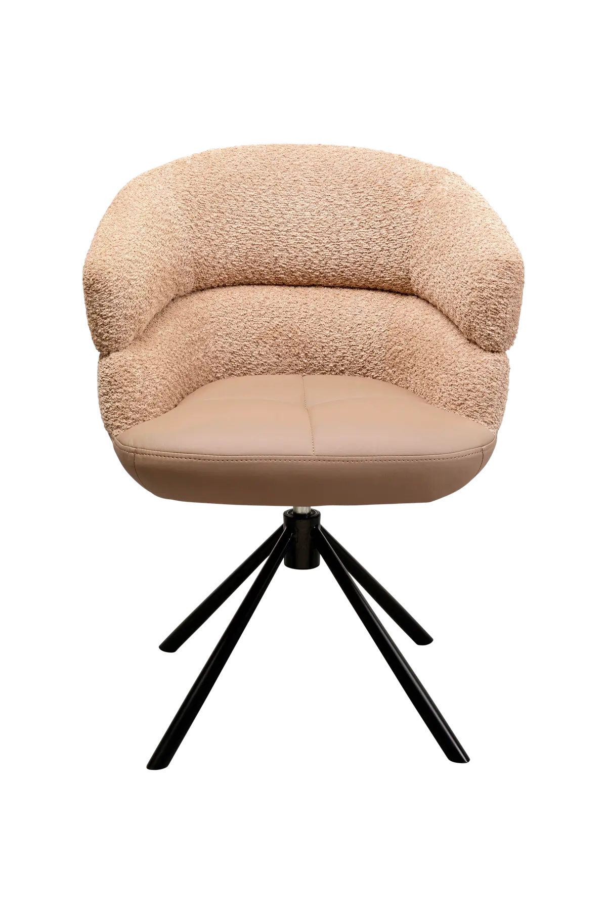 Svingbar stol med armlen Tasty Beige