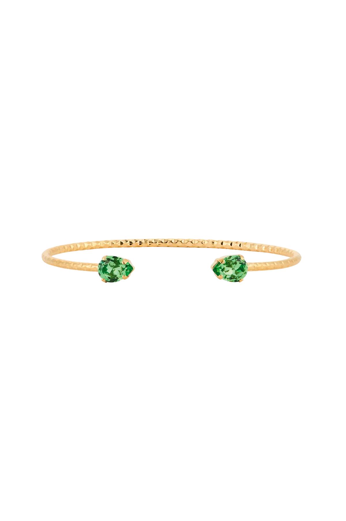 Armbånd Amelia Bracelet Gold Recreated peridot